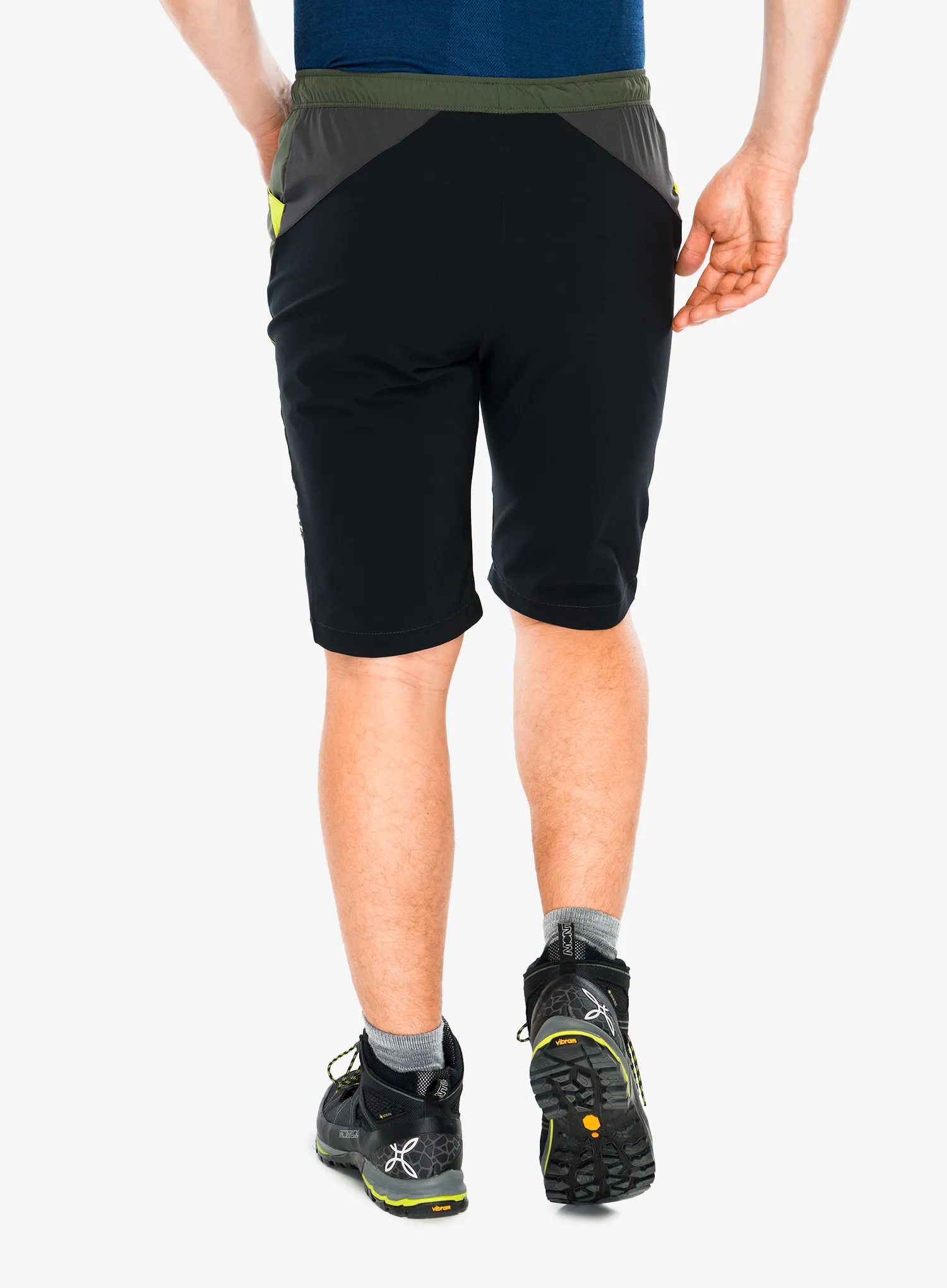 Klettershorts Montura Spitze Bermuda - sage green/lime green