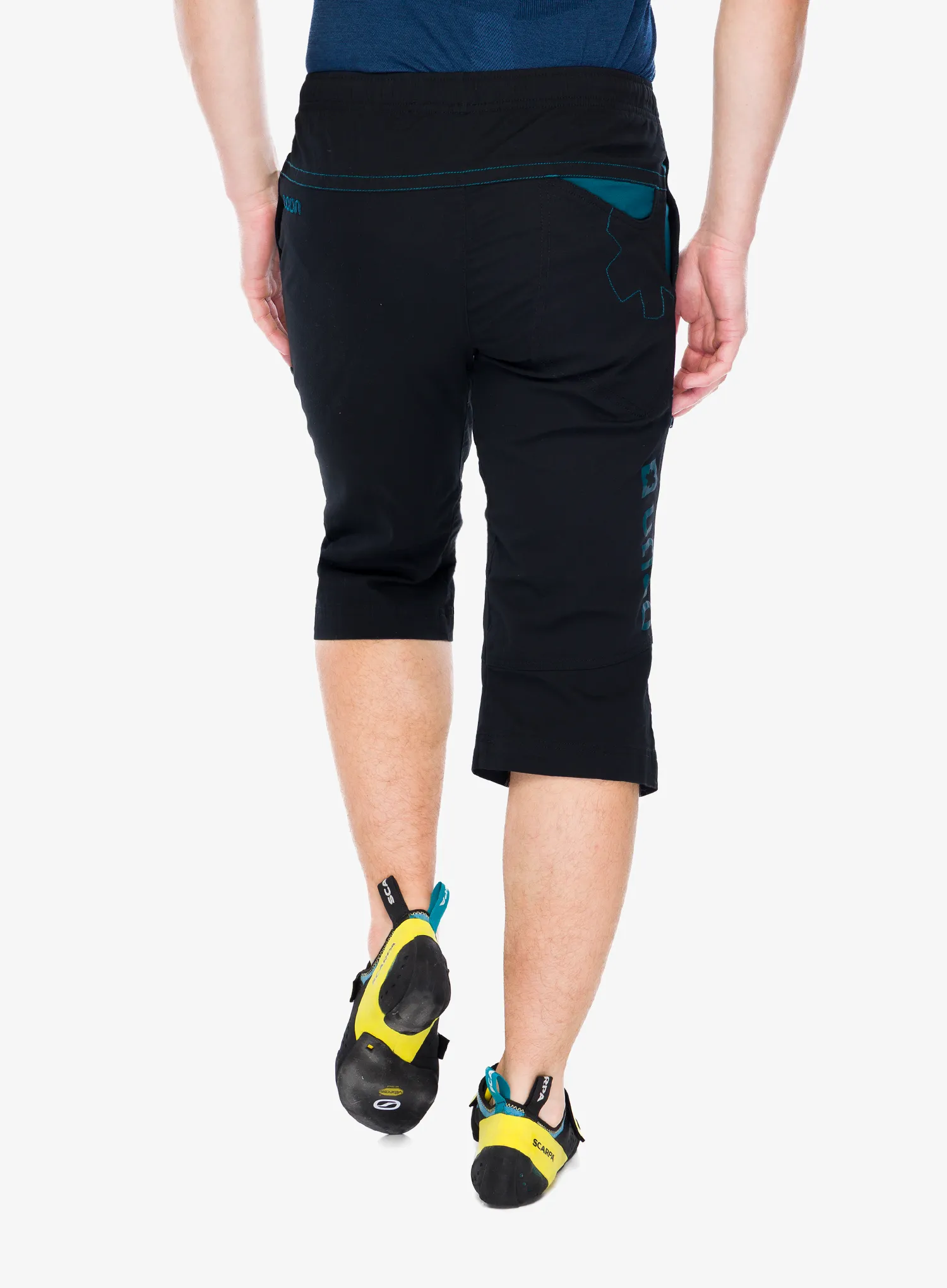 Klettershorts Ocun Jaws 3/4 - black caviar