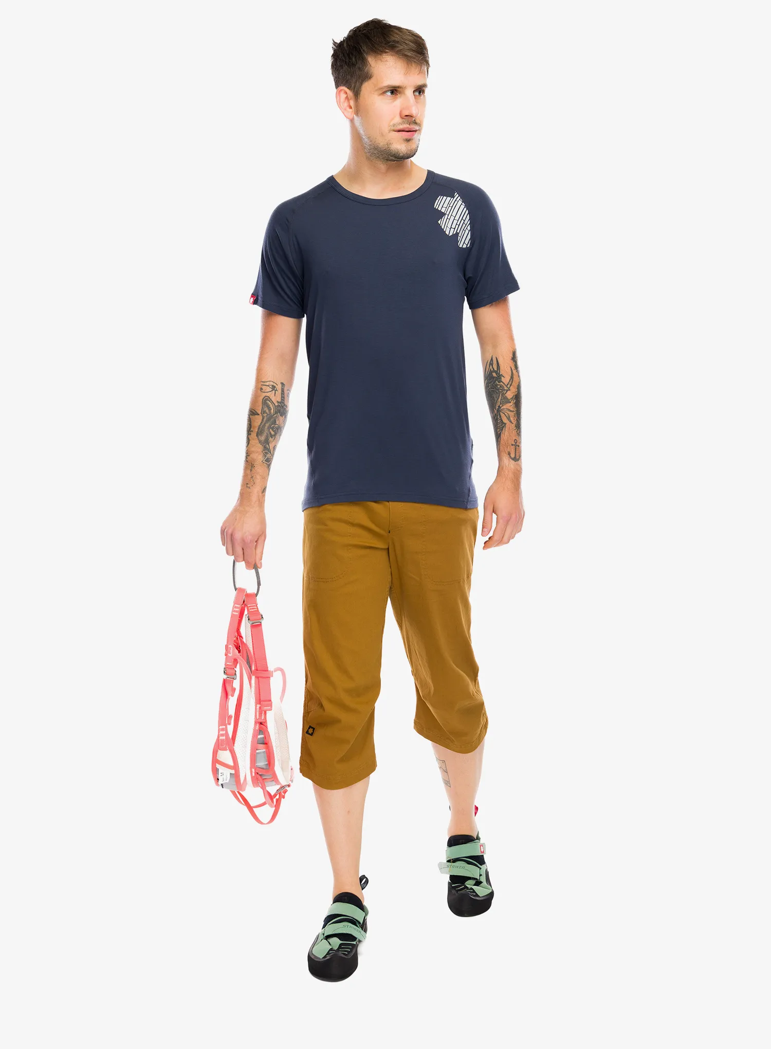 Klettershorts Ocun Jaws 3/4 - bronze brown 