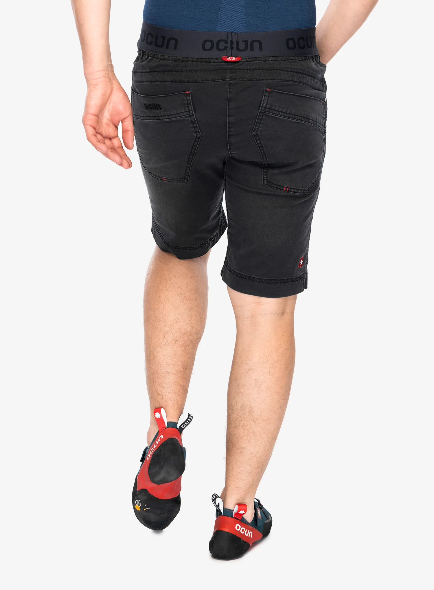 Klettershorts Ocun Mánia Jeans Organic Shorts - black
