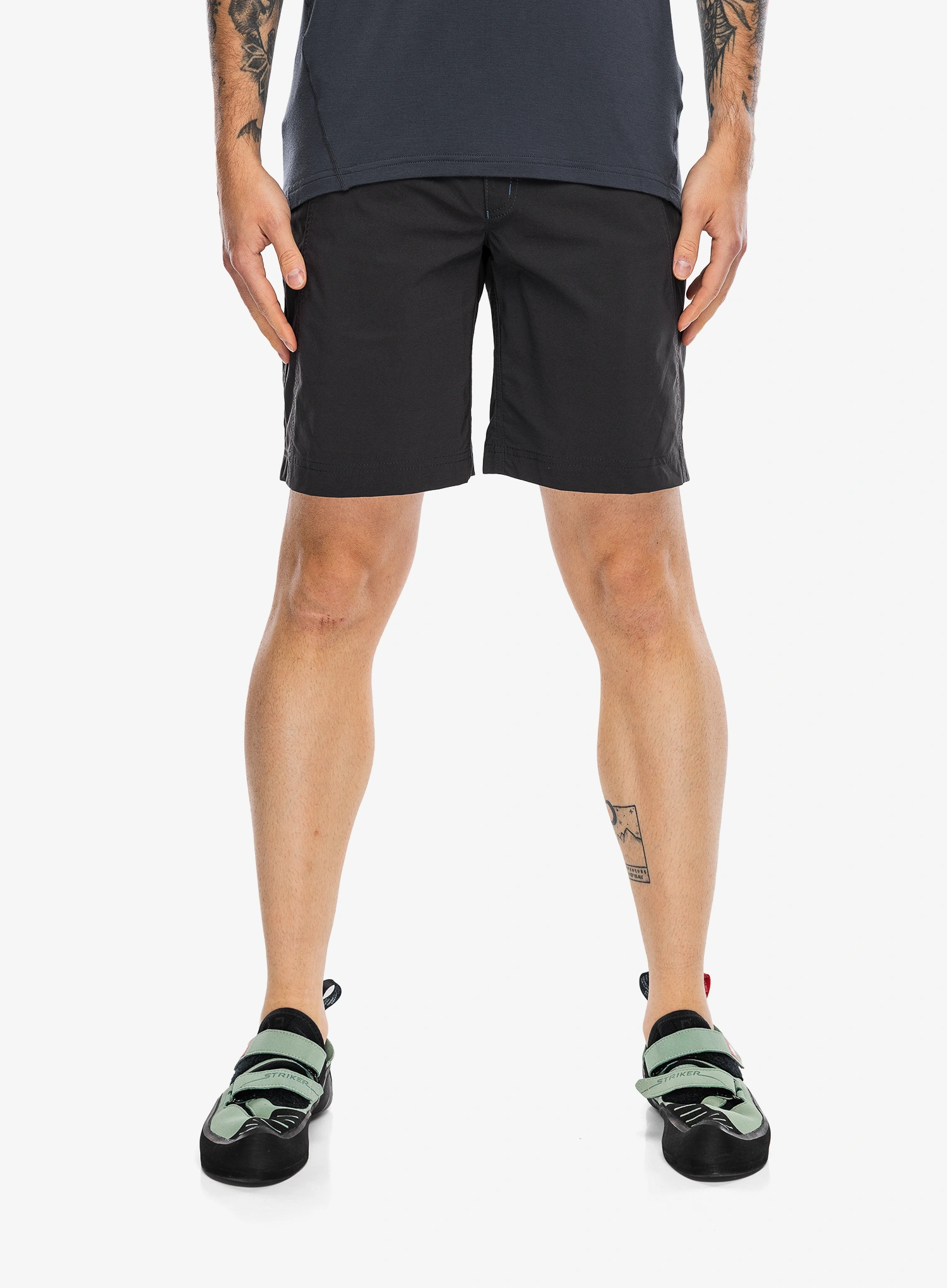 Klettershorts Ocun Mania Shorty - anthracite obsidian