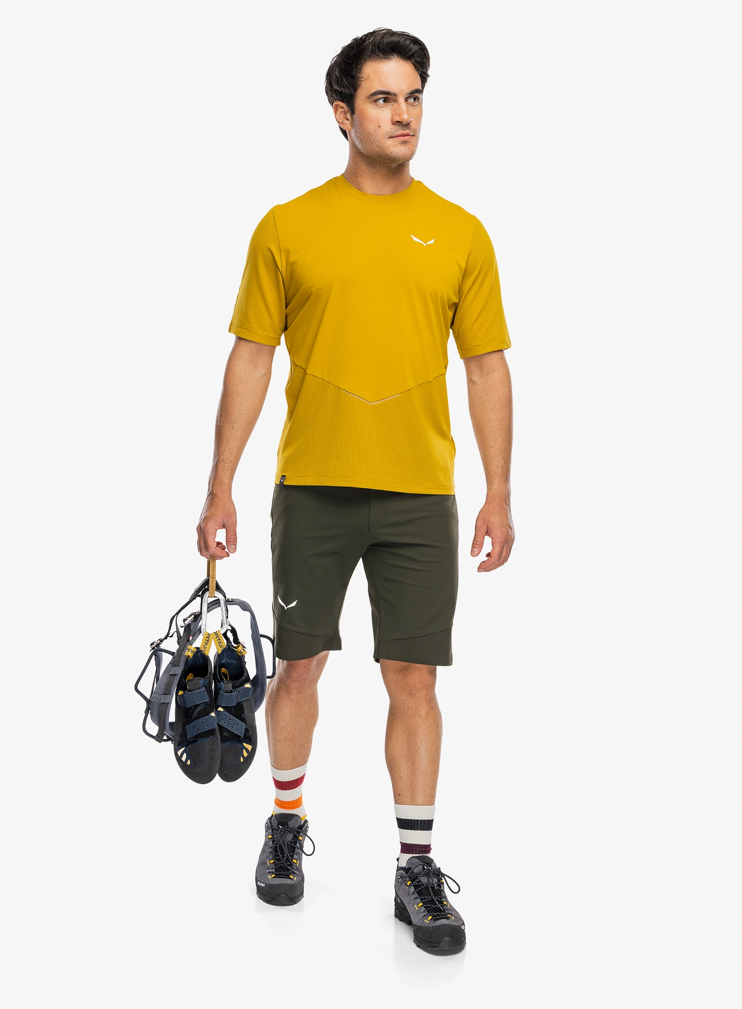 Klettershorts Salewa Agner Dst Shorts - dark olive