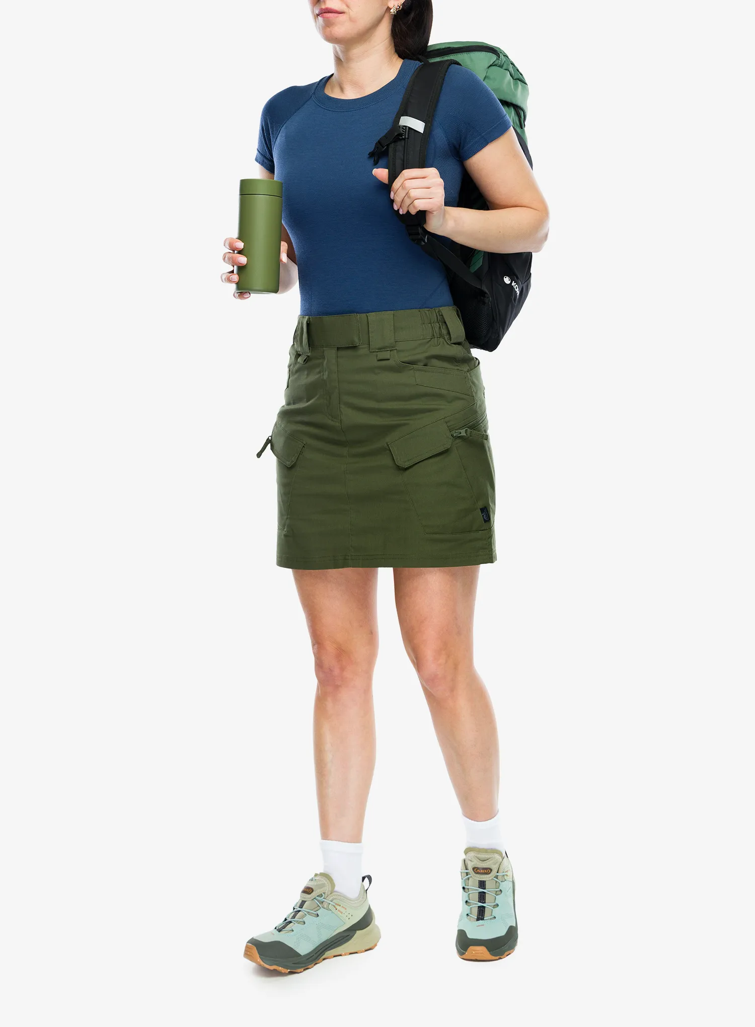 Outdoorrock Damen Helikon-Tex Urban Tactical Skirt - olive green