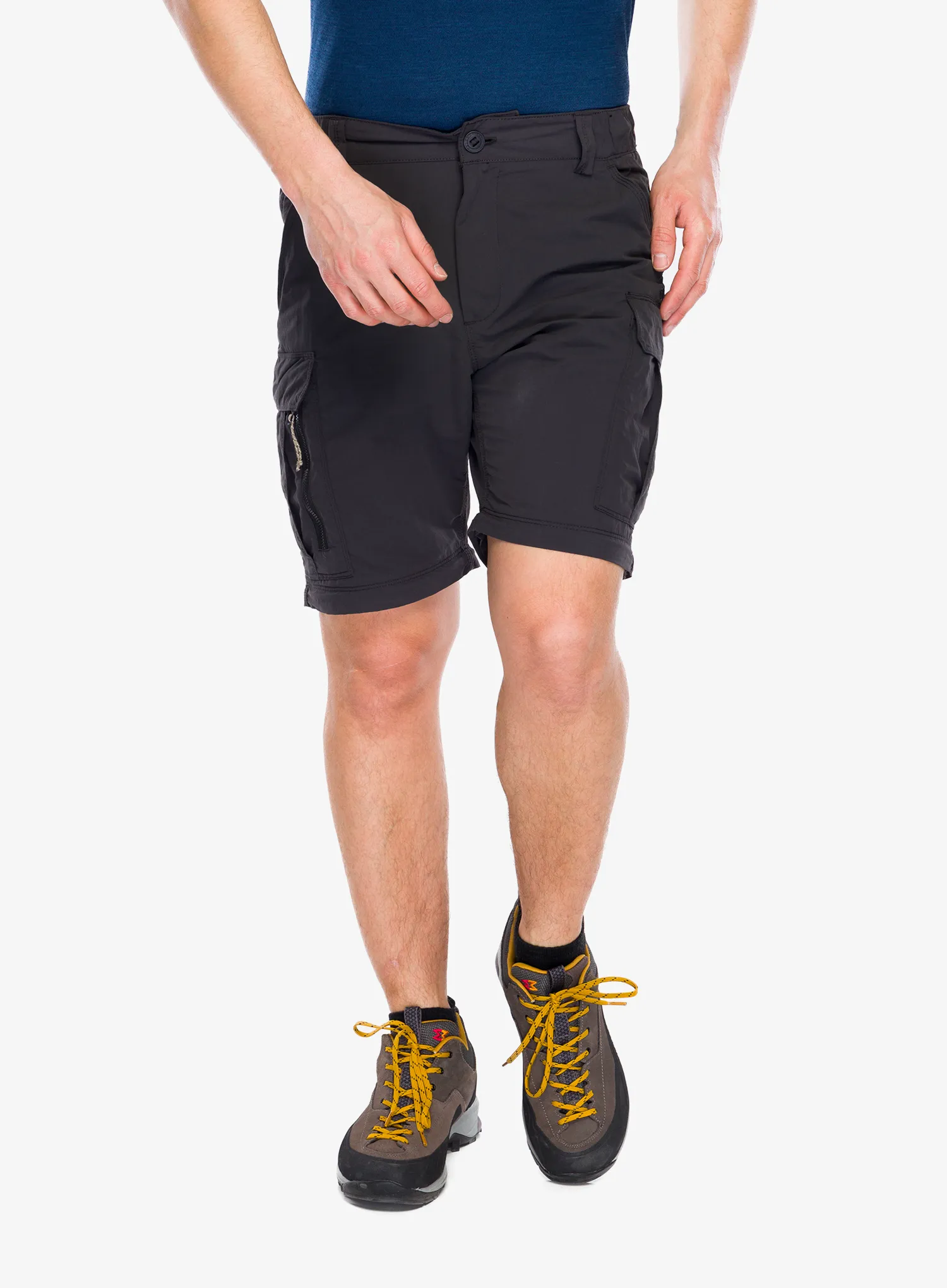 Hose Craghoppers NosiLife Convertible Cargo Trouser III - black pepper
