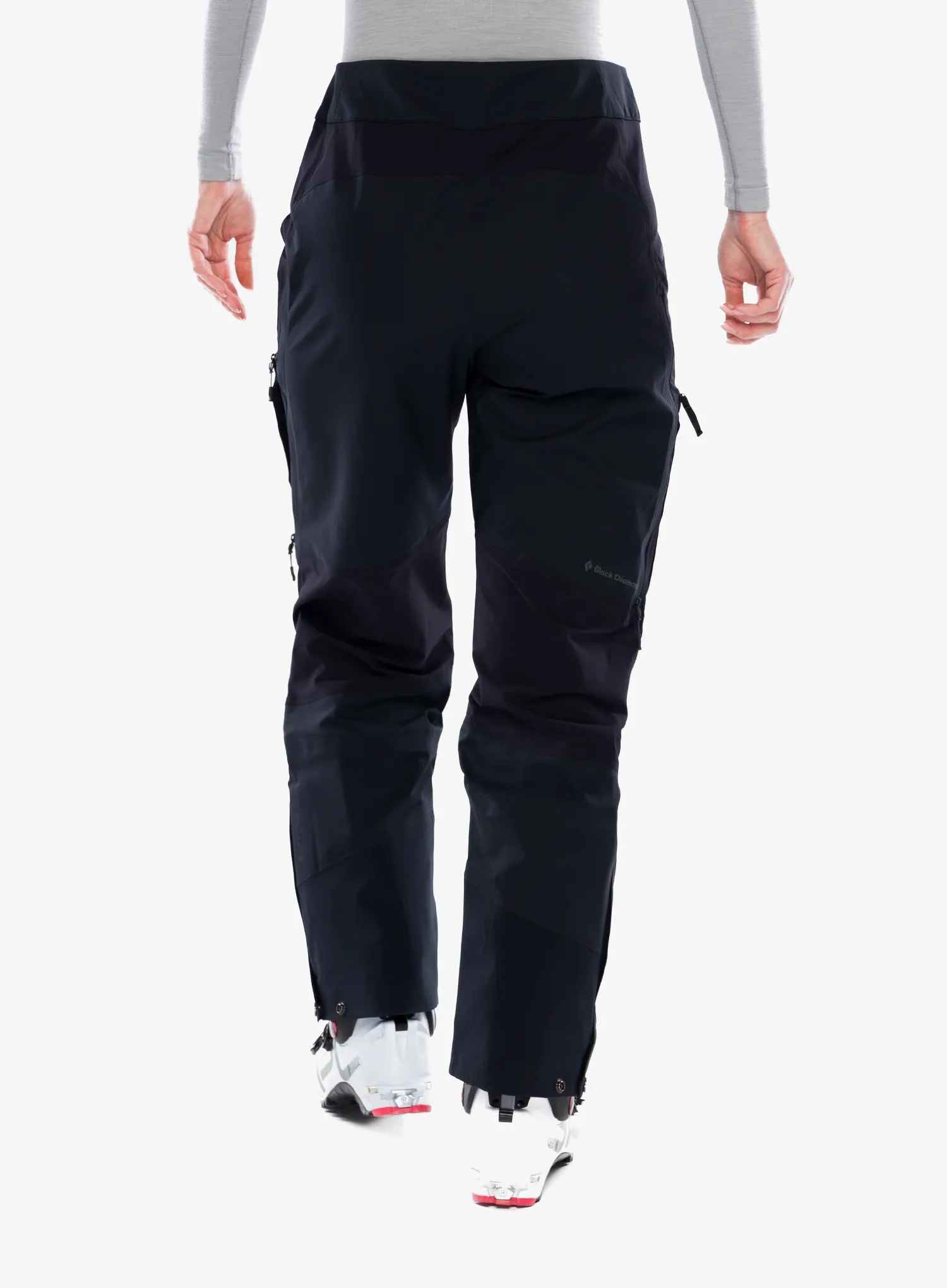Hose Damen Black Diamond Dawn Patrol Hybrid Pants - black