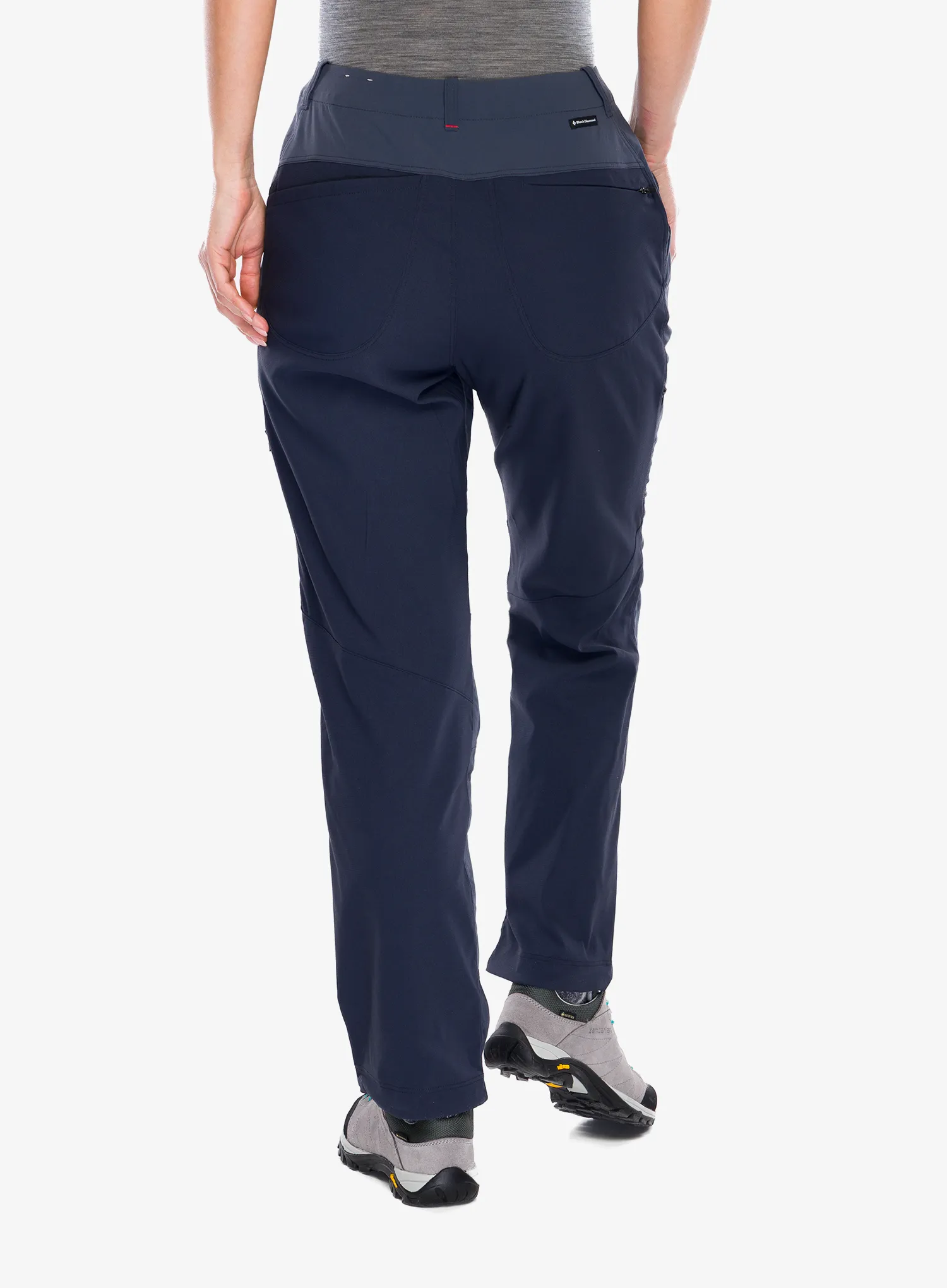 Hose Damen Black Diamond Pursuit Hybrid Pants - charcoal