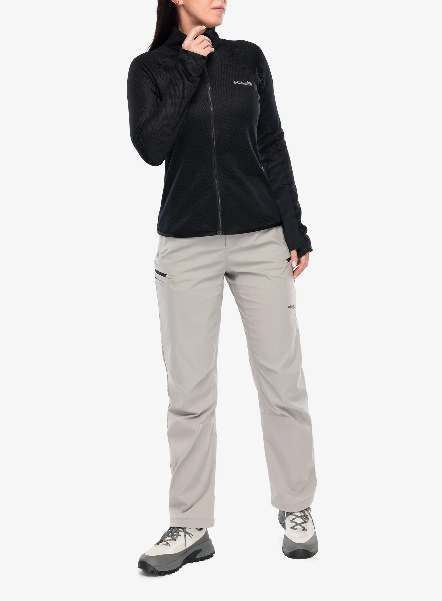 Taktische Hose Damen Columbia Cosmiques Pro Nylon Pant - flint grey