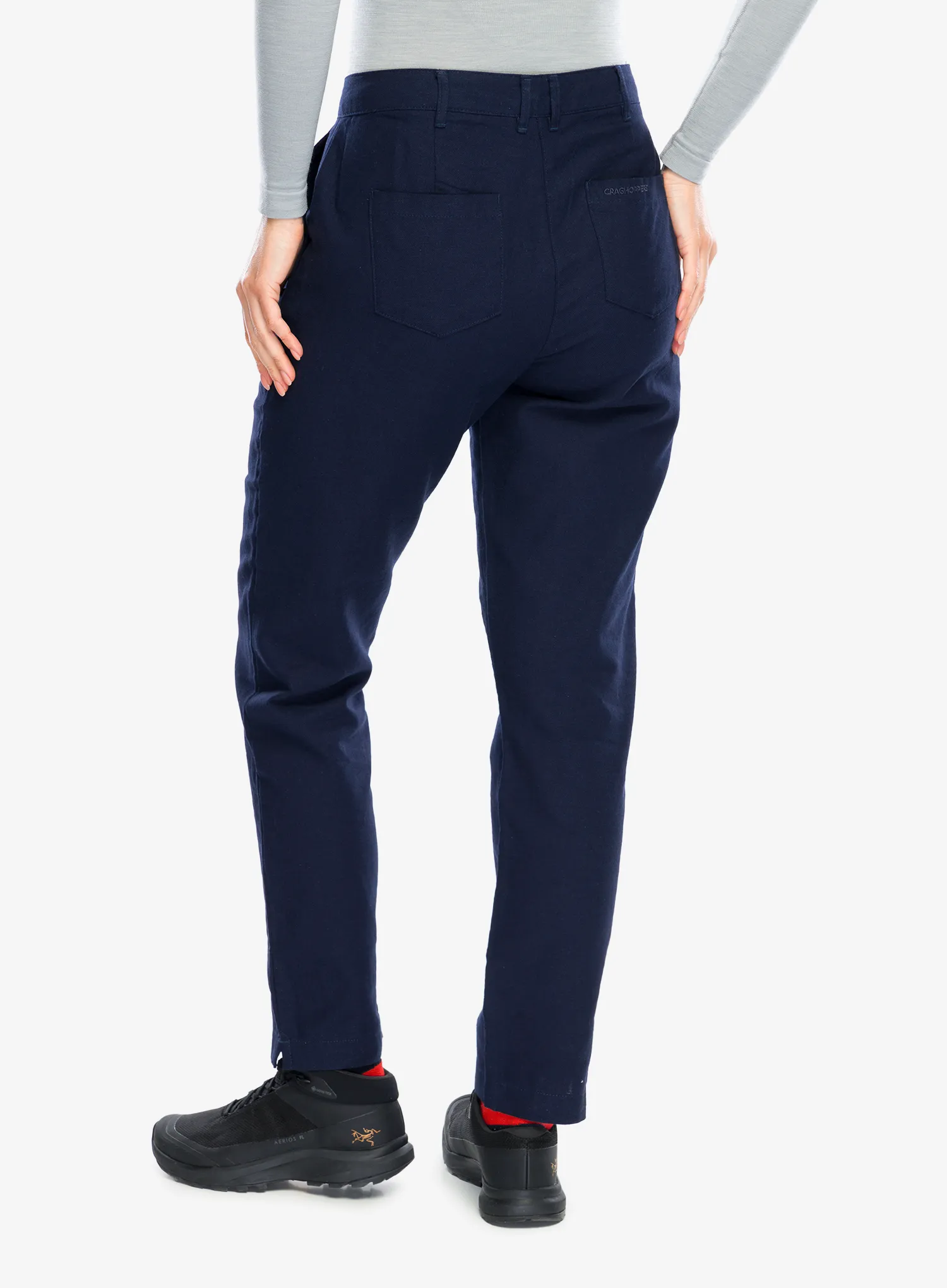 Hose Damen Craghoppers NosiBotanical Orisia Trouser  - blue navy