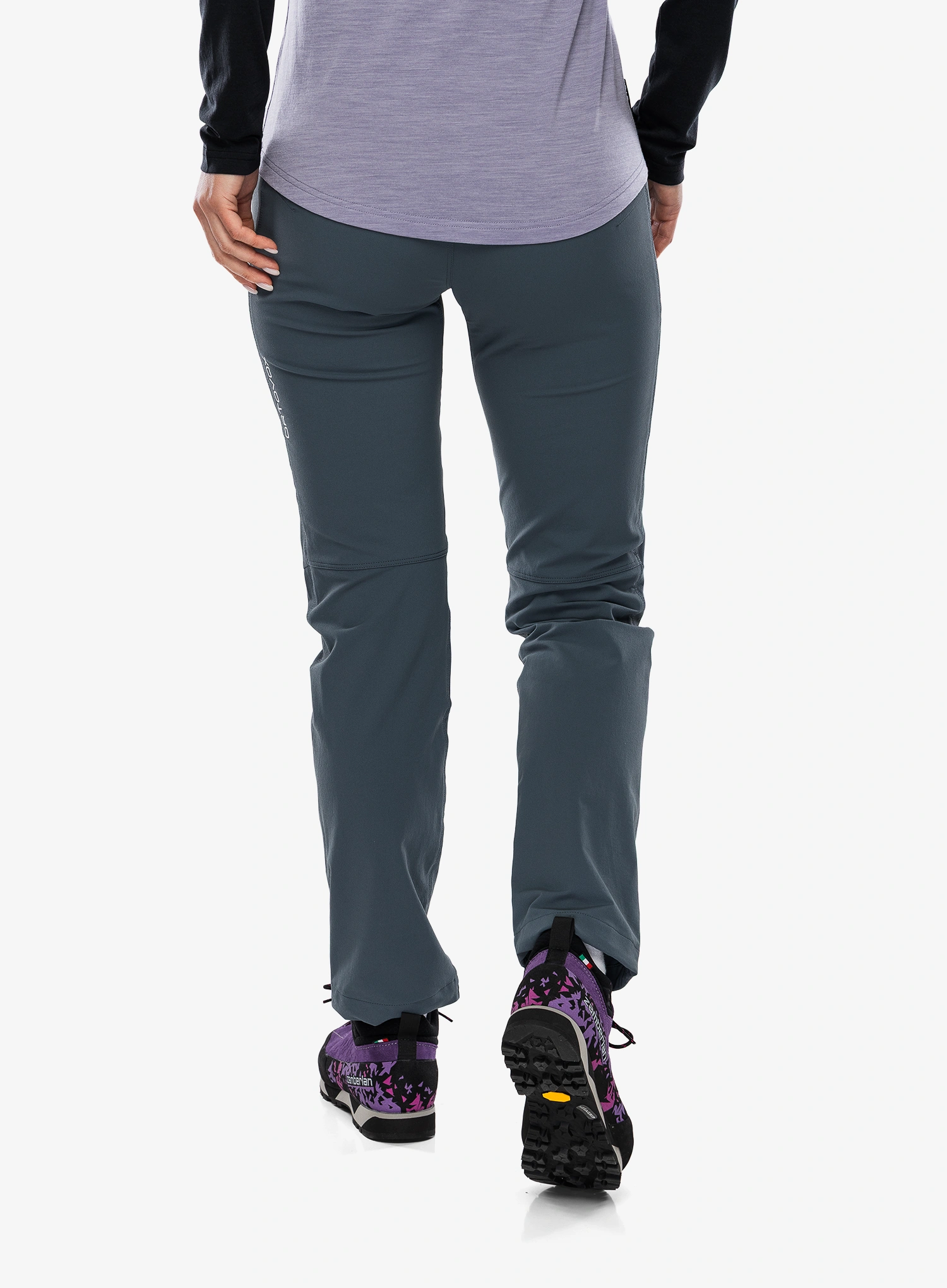 Hose Damen Ortovox Brenta Pants - dark arctic grey