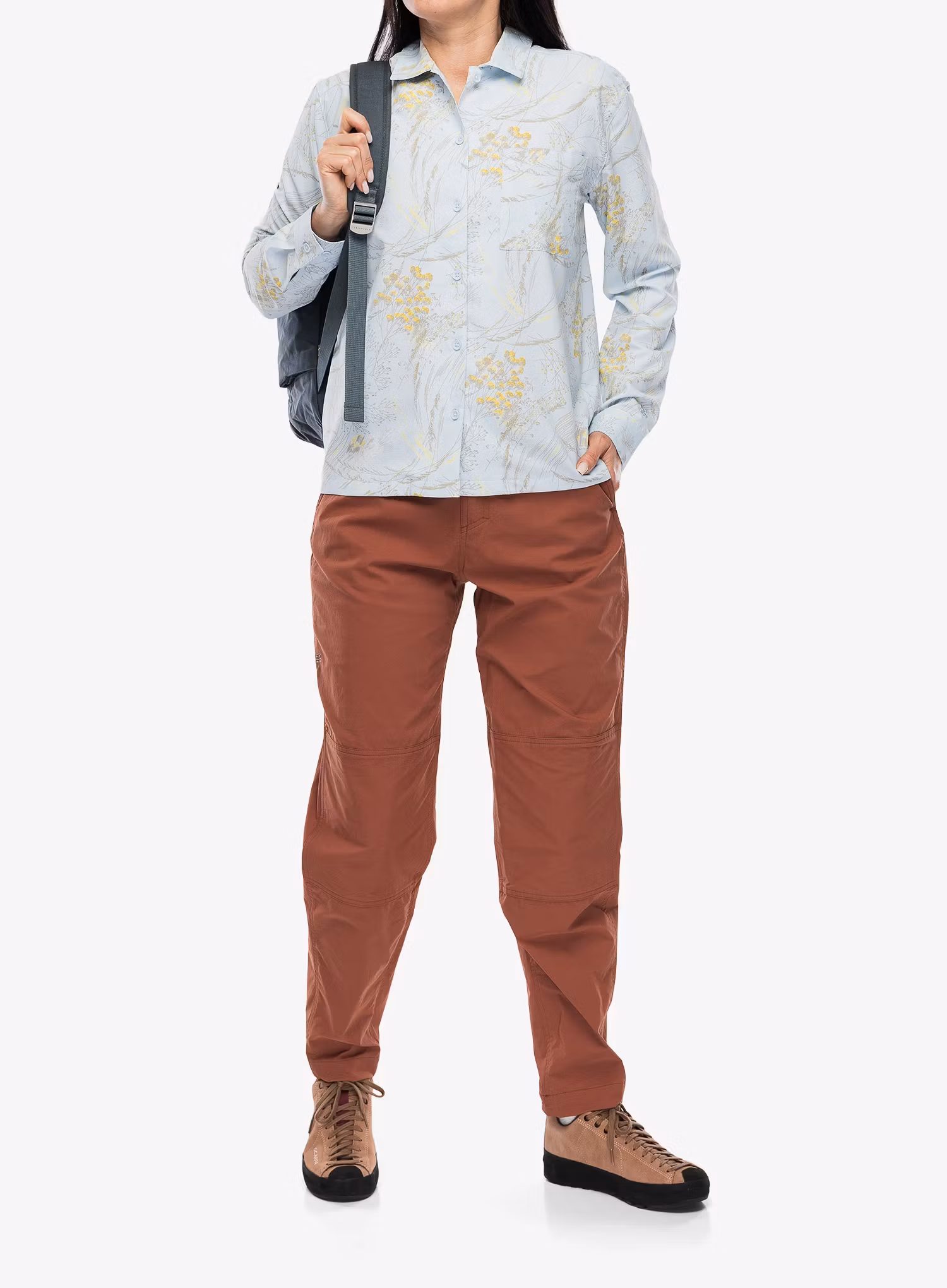 Hose Damen Royal Robbins Wilder Pant - mahogany