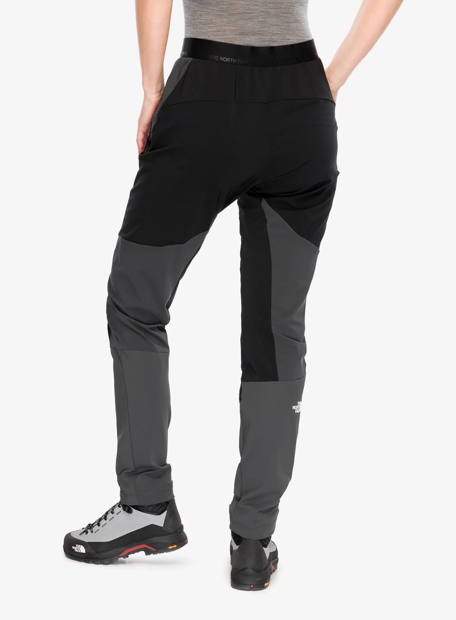 Hose Damen The North Face Felik Slim Tapered Pant - tnf black/asphalt grey