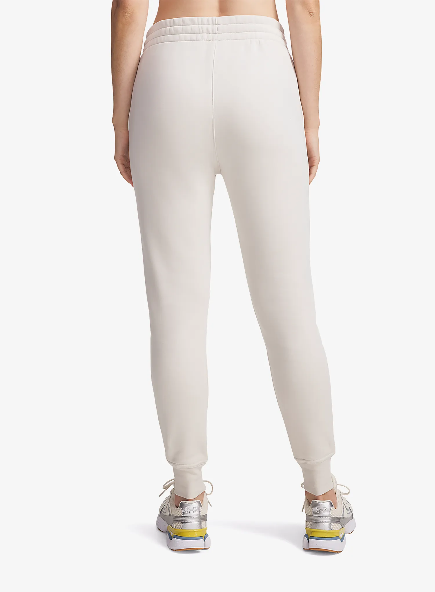 Hose Damen Under Armour Icon Fleece Jogger - summit white/white
