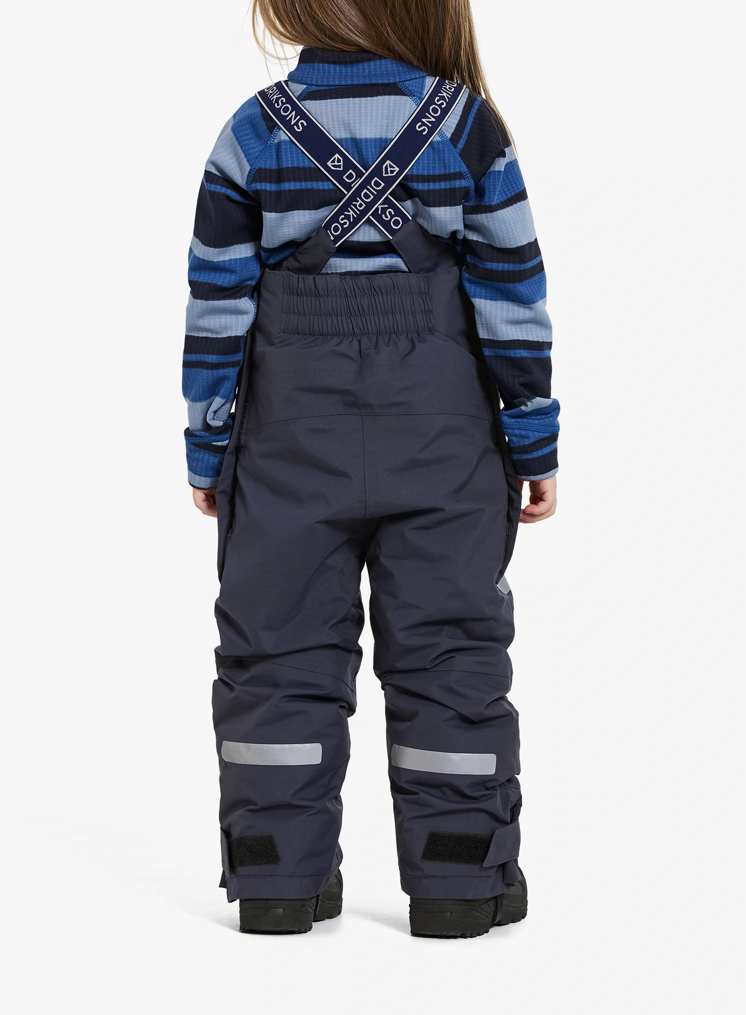 Hose für Kinder Didriksons Bjarven Bib Pant 2 - navy