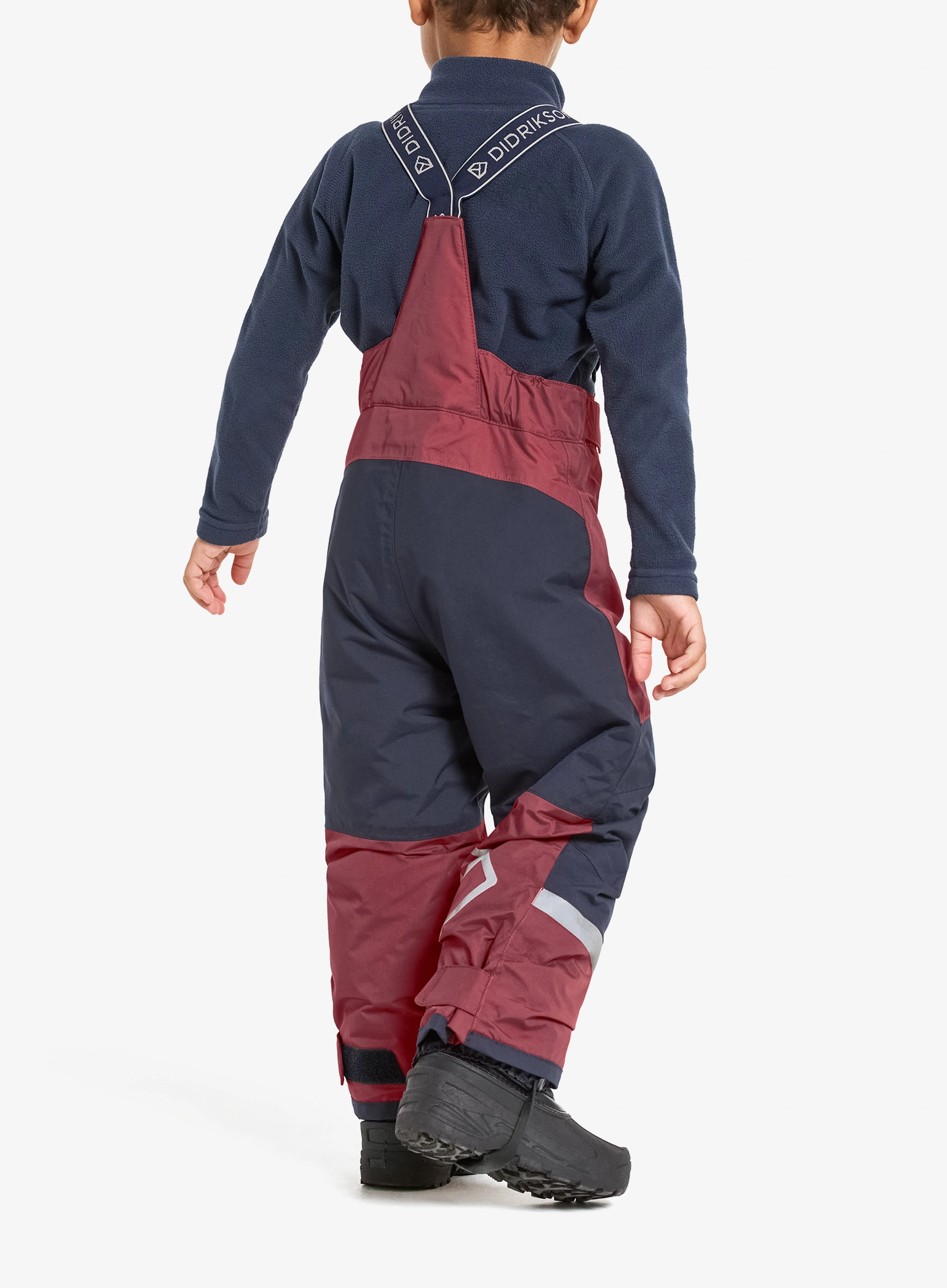Hose für Kinder Didriksons Idre Pants - anemon red