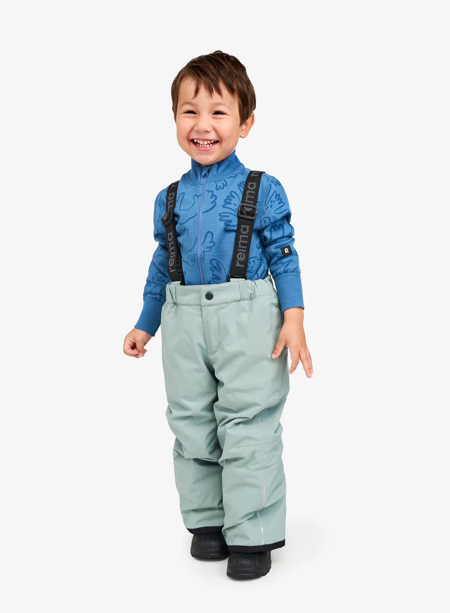 Hose für Kinder Reima Proxima - stone green