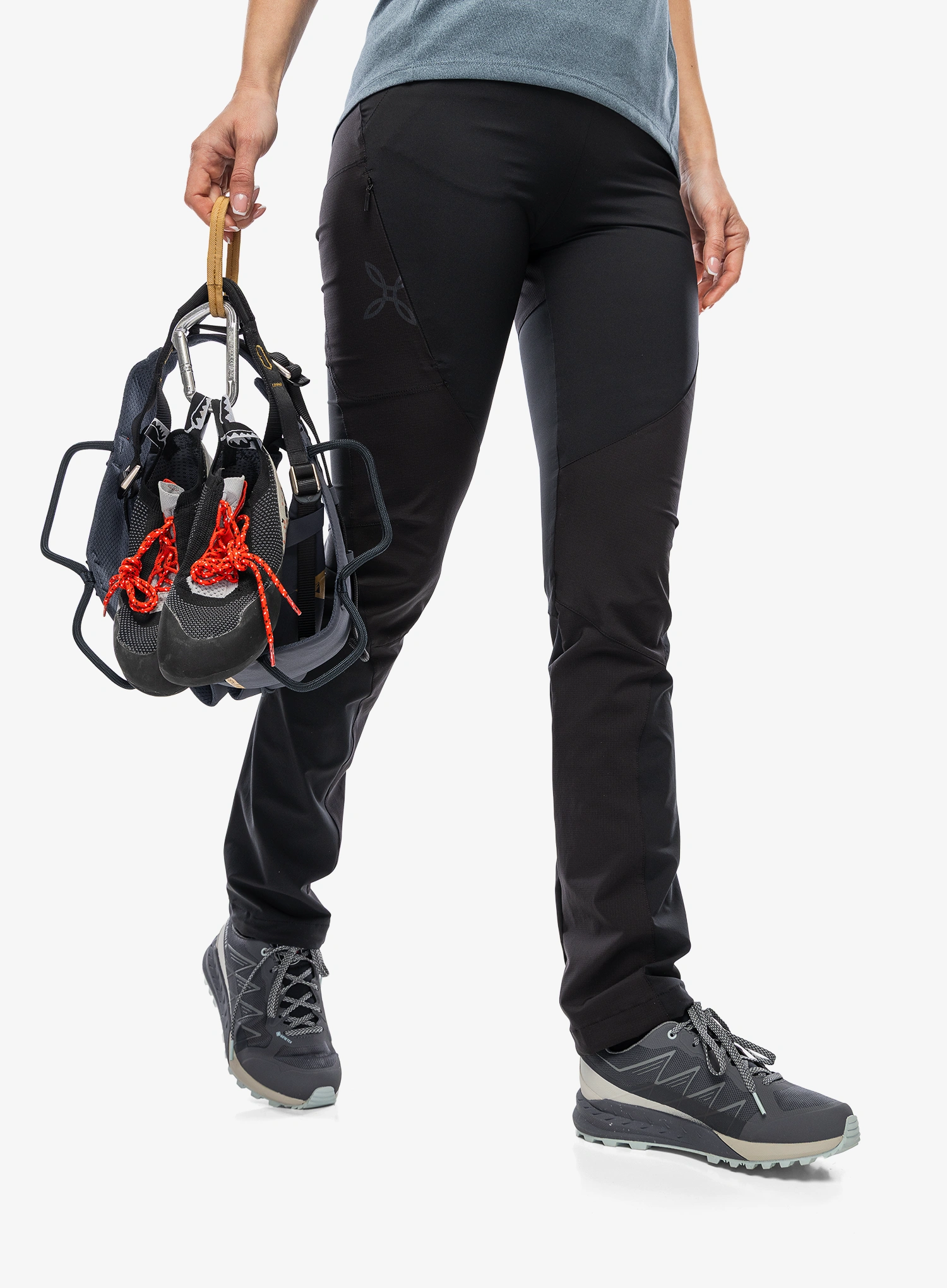 Boulderhose damen Montura Synth Pants - black/black