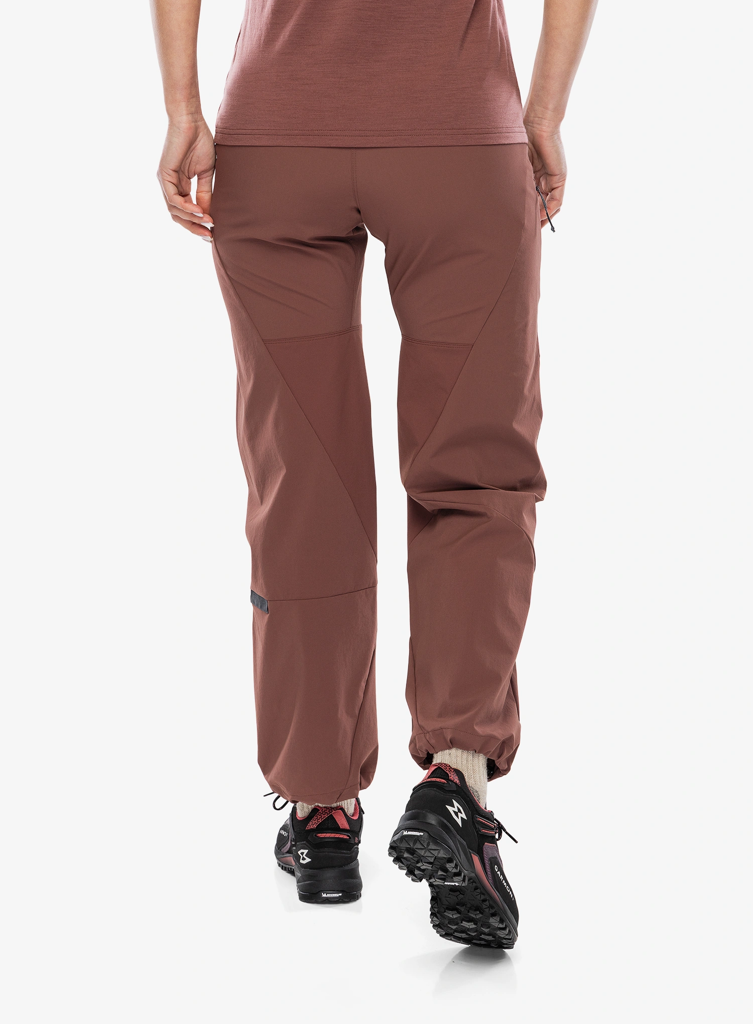 Boulderhose damen Ortovox Trad Light Pants - chestnut
