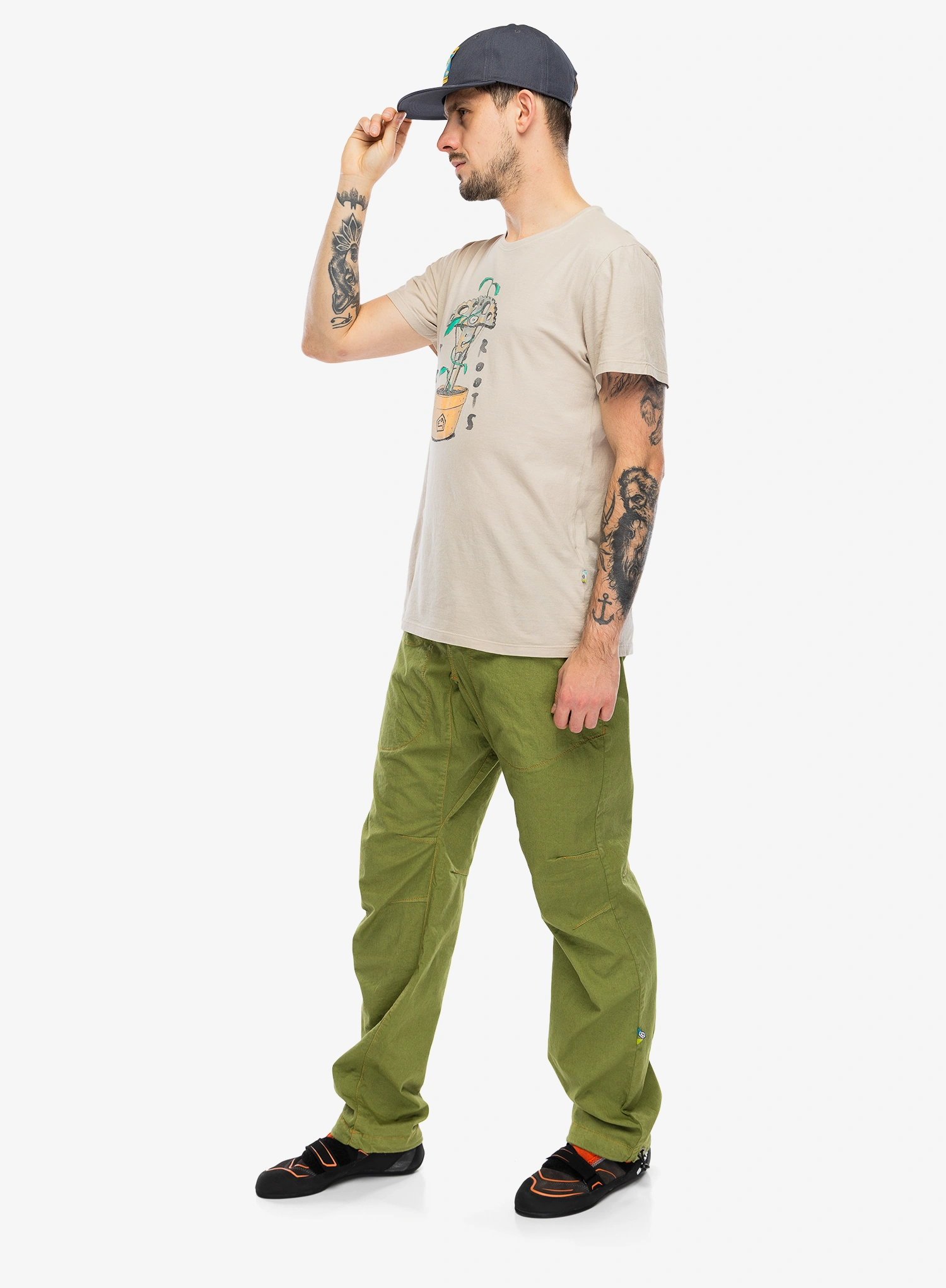 Boulderhose E9 Rondo Flax2 - rosemary
