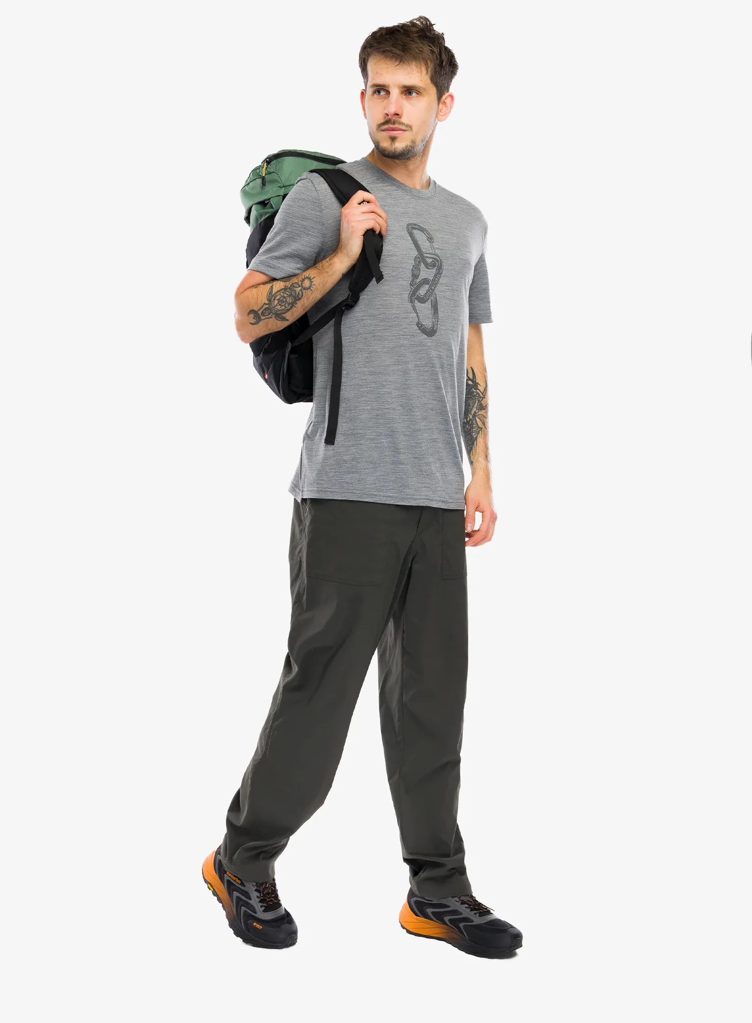 Hose Houdini Liquid Chore Pants - green illusion