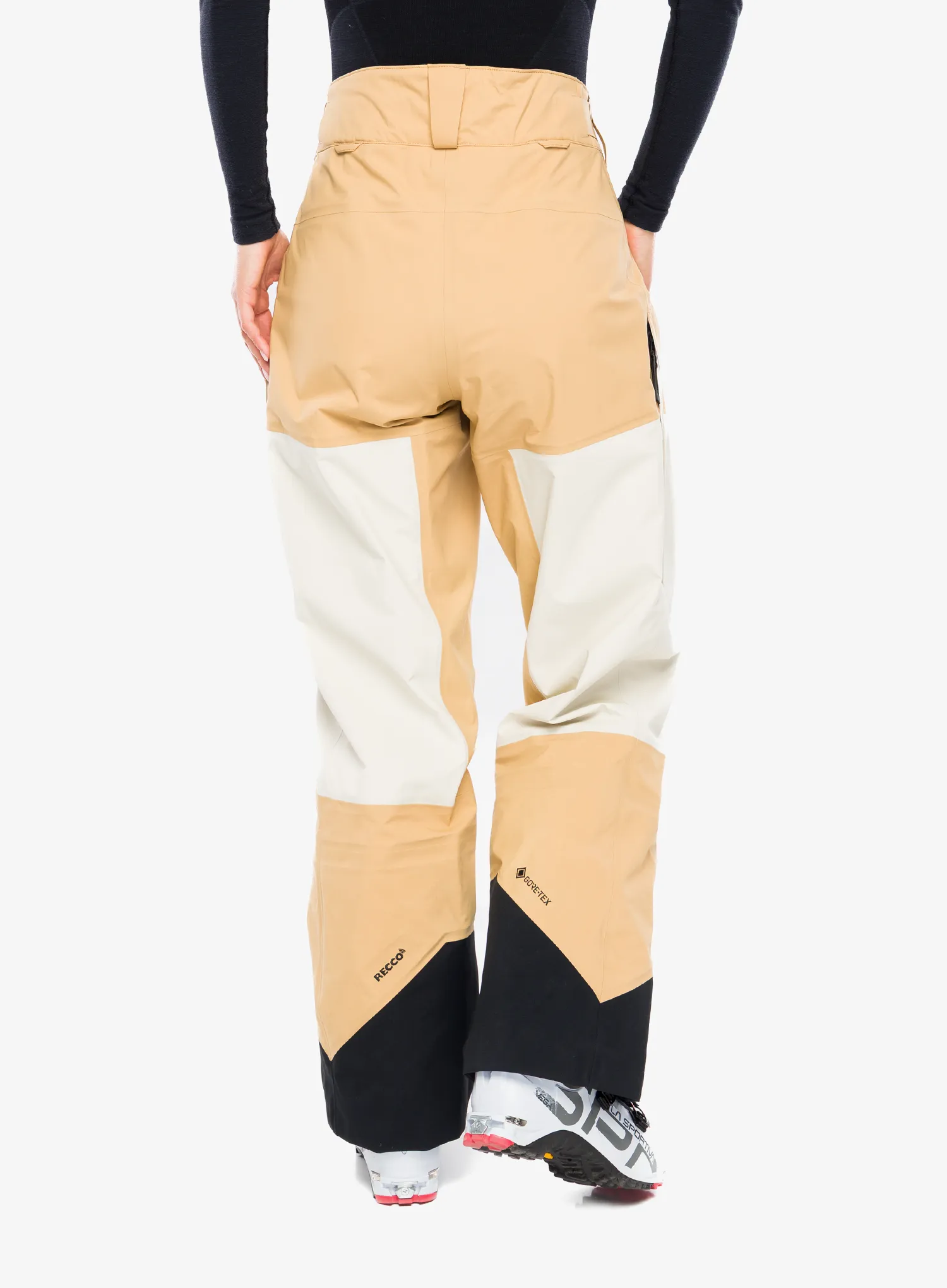 Skihose Damen Peak Performance Gravity GORE-TEX 3L Pants - sierra sand/sand fog