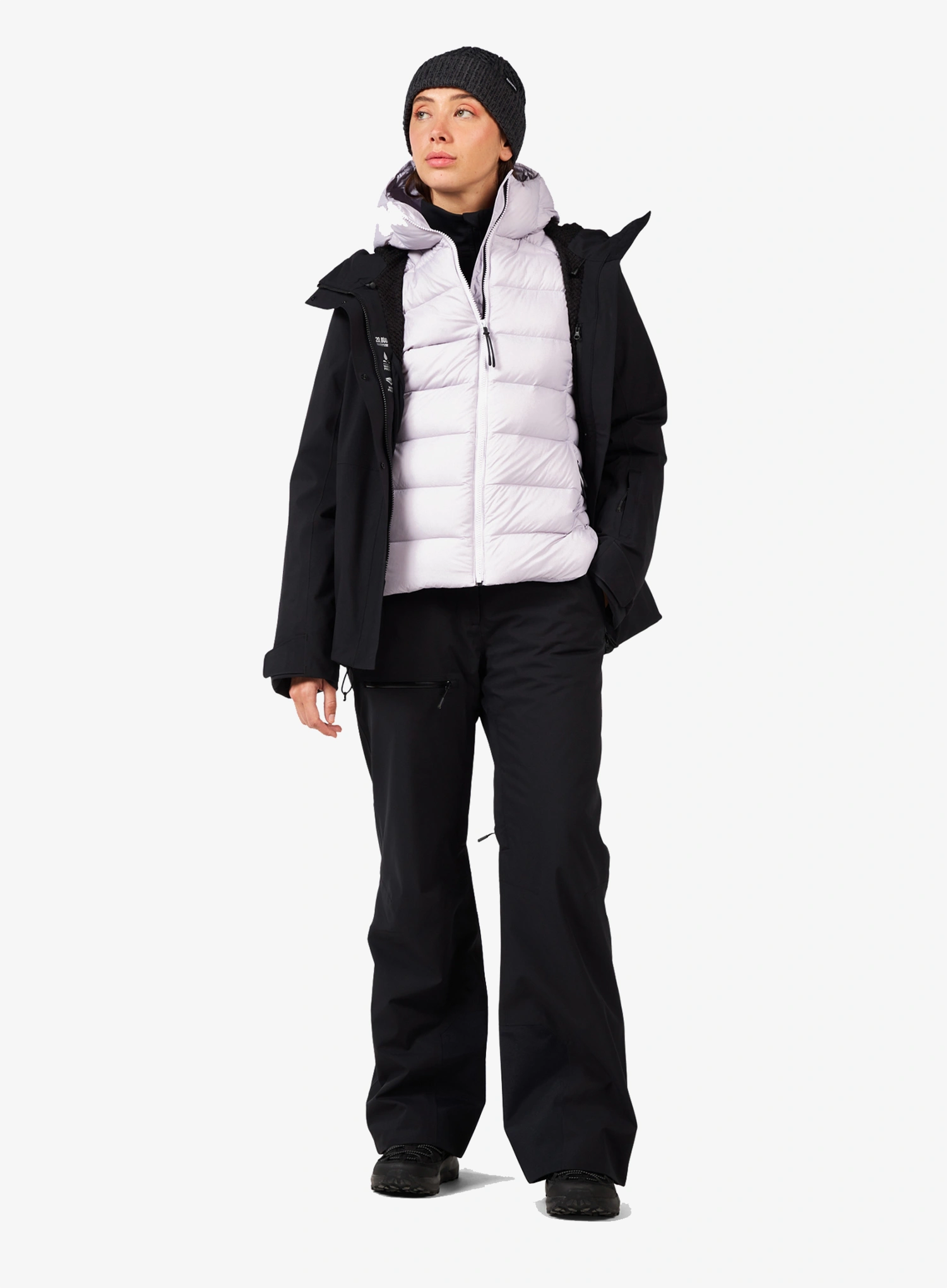 Skihose Damen Rossignol Outerlimits Insulated Pant - black