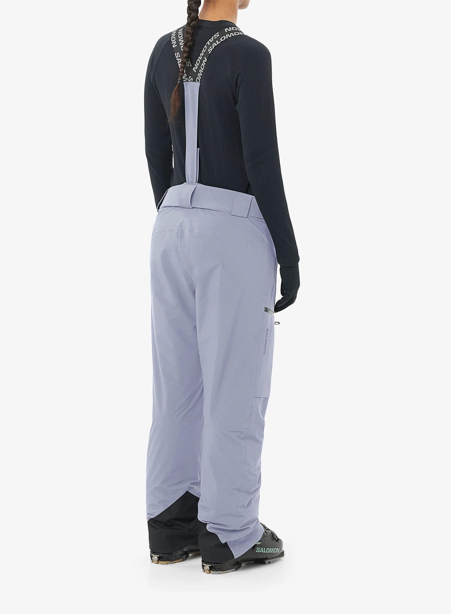 Skihose Damen Salomon Brilliant Pant - blue granite