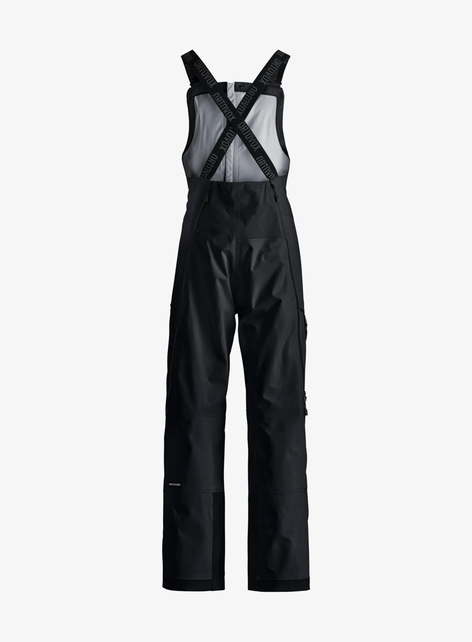 Skihose Ortovox Ravine Plus 3L Bib Pants - black raven