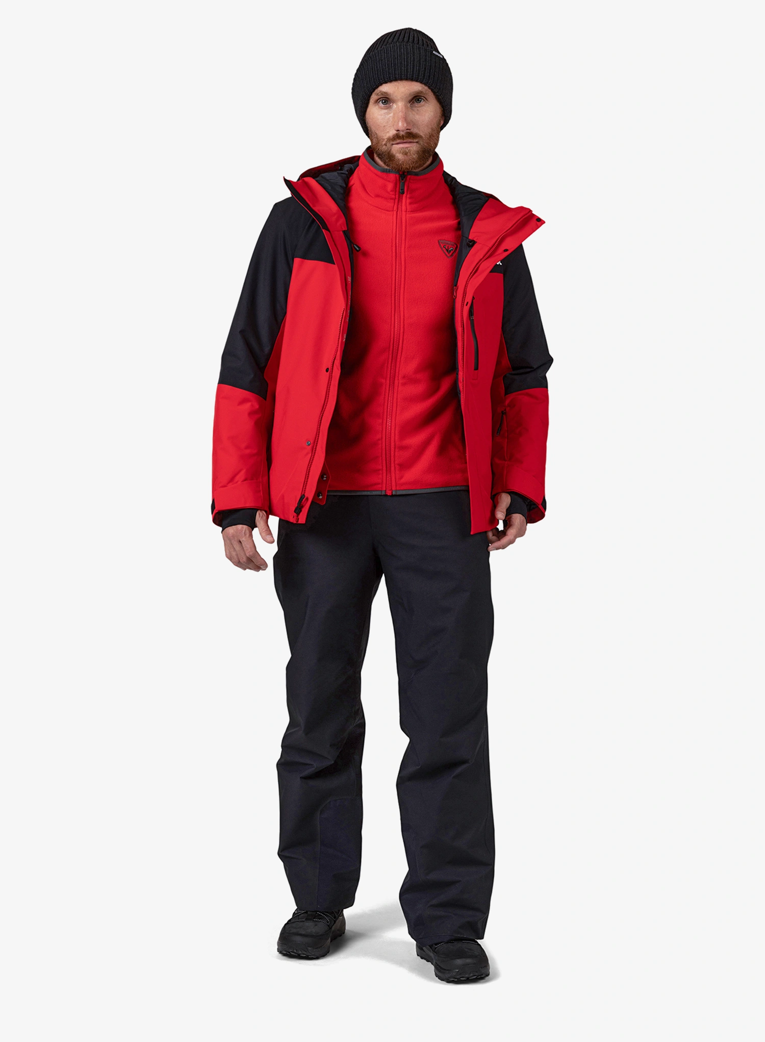 Skihose Rossignol Insulated Ski Pant - black/black