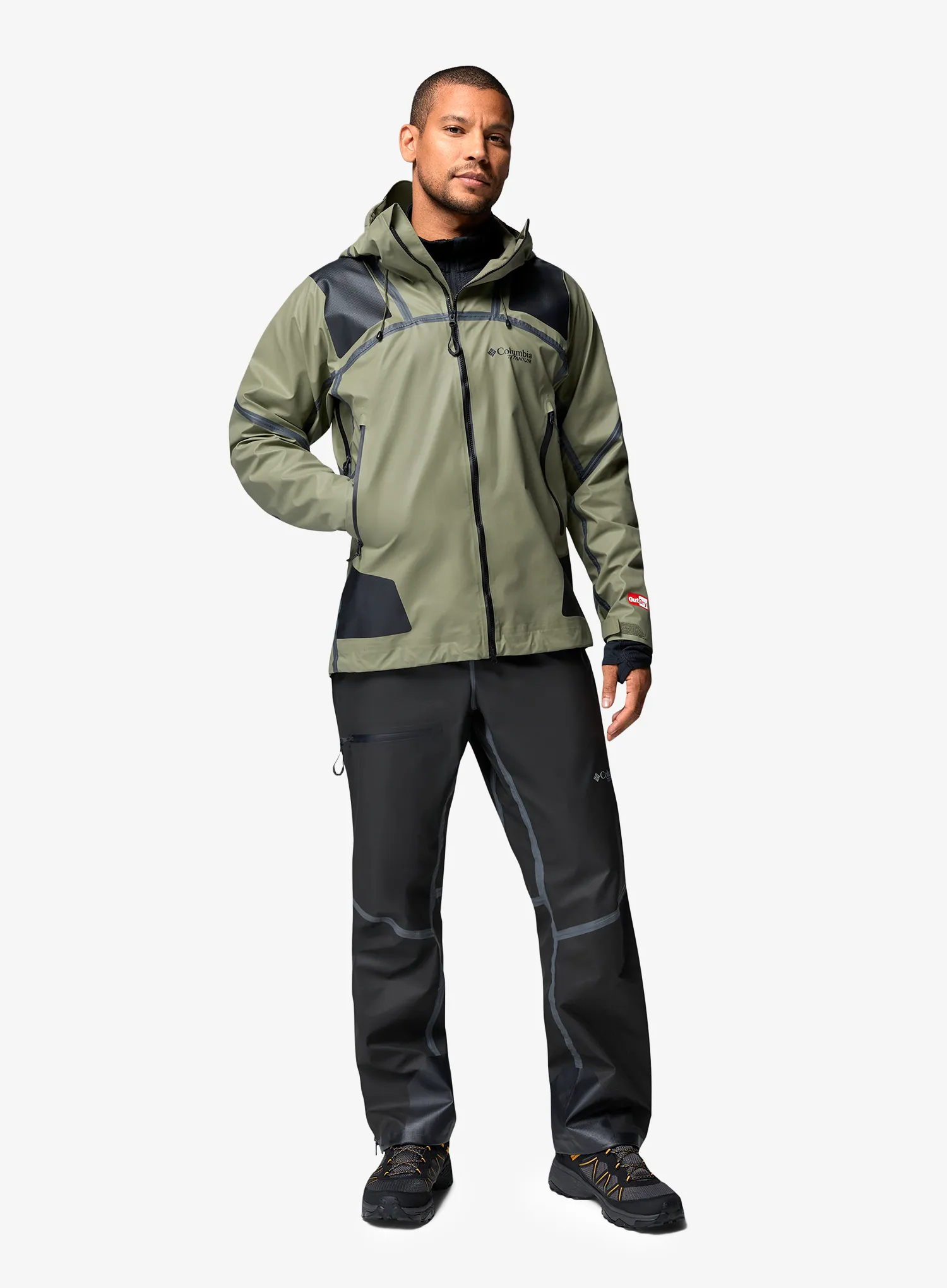 Regenhose Columbia Whistler Peak Pant - black