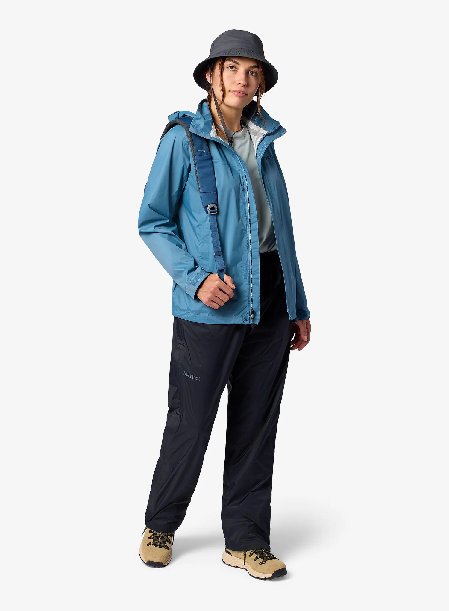 Regenhose Damen Marmot PreCip Evo Full Zip Pant - black