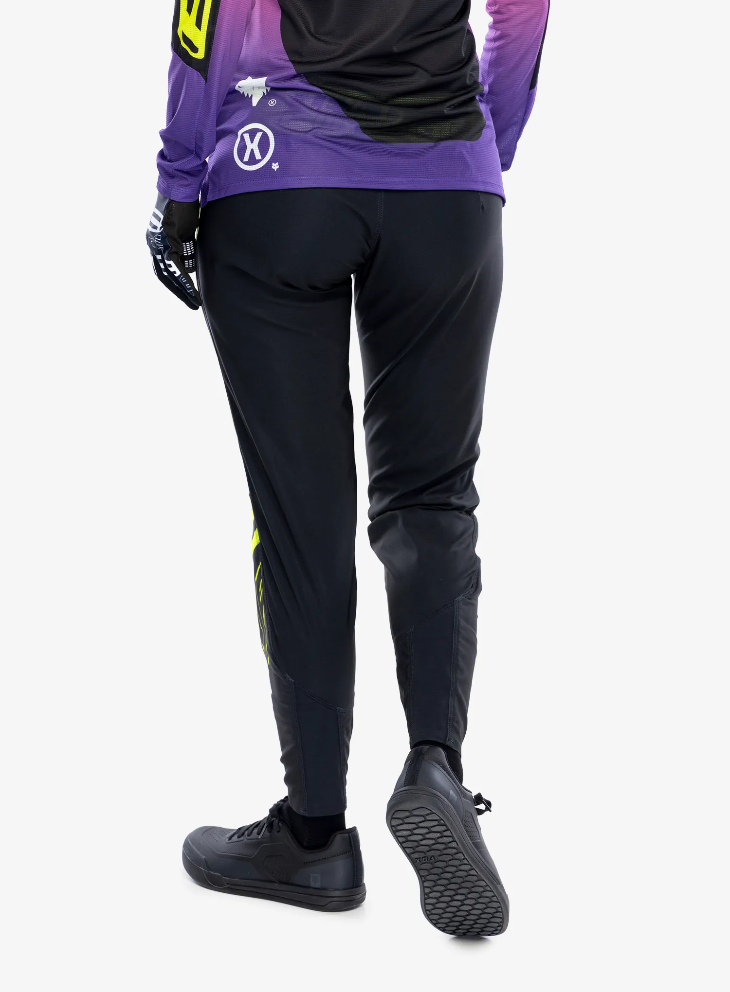 Fahrradhosen für Frauen Fox Flexair Pant Elevated - black