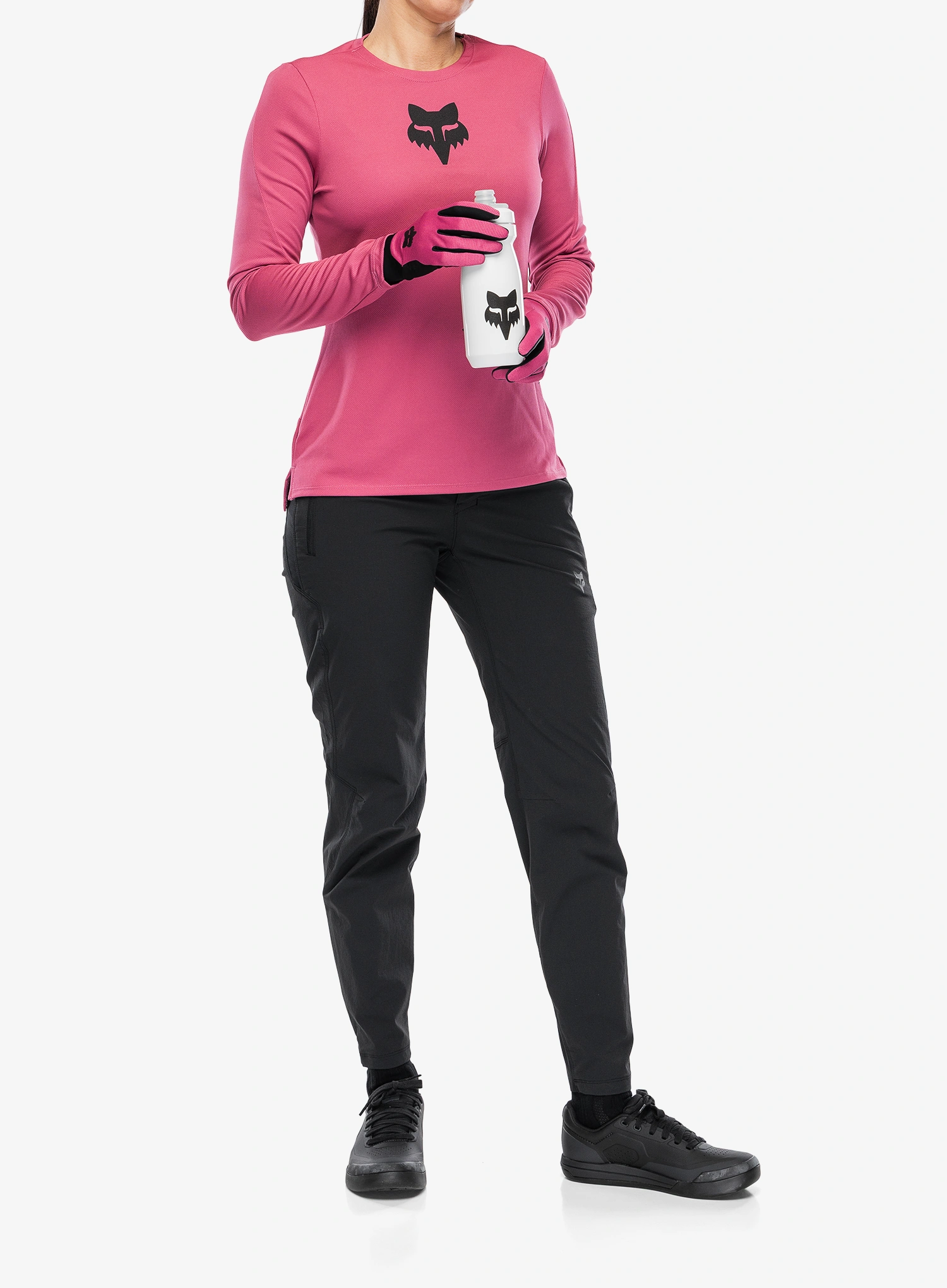 Fahrradhosen für Frauen Fox Ranger Pant - black