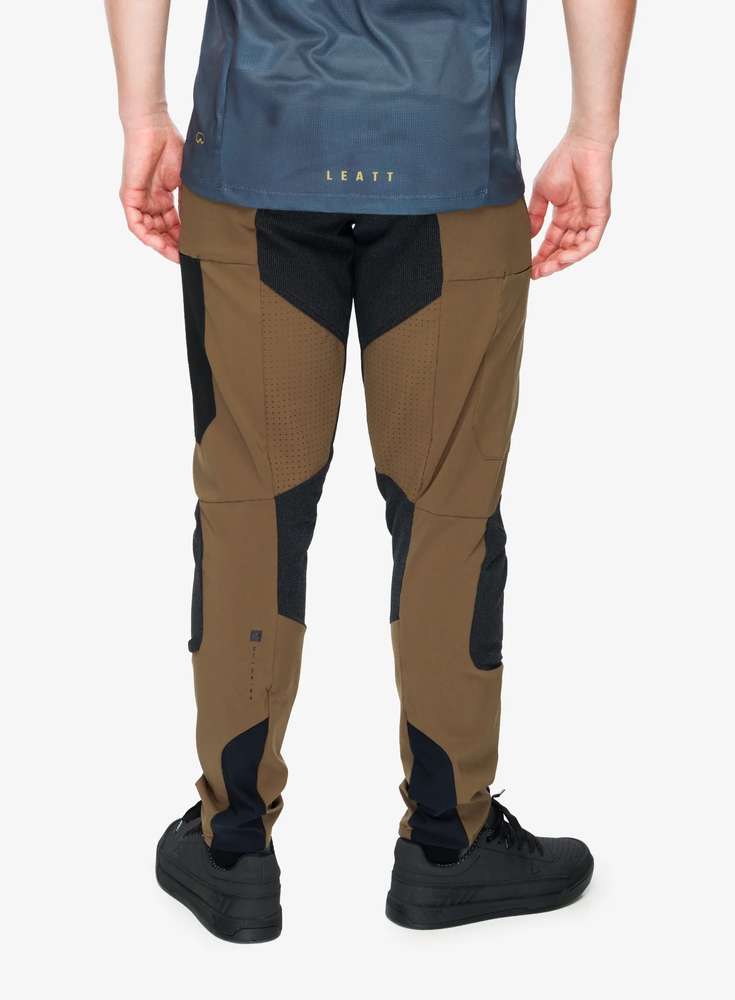 Radhose Leatt MTB Gravity 4.0 - loam brown