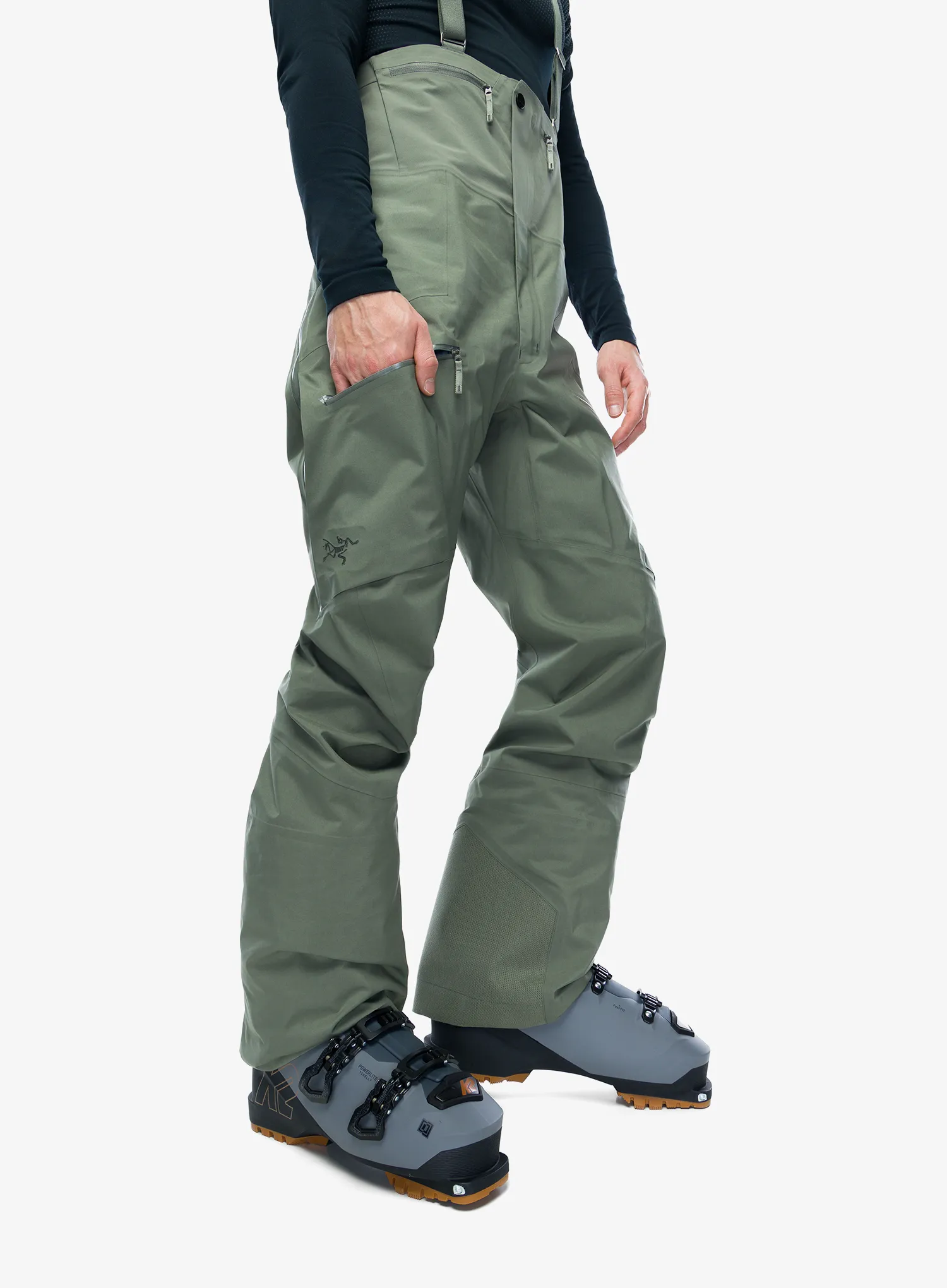 Regenhose Arcteryx Rush Bib - forage