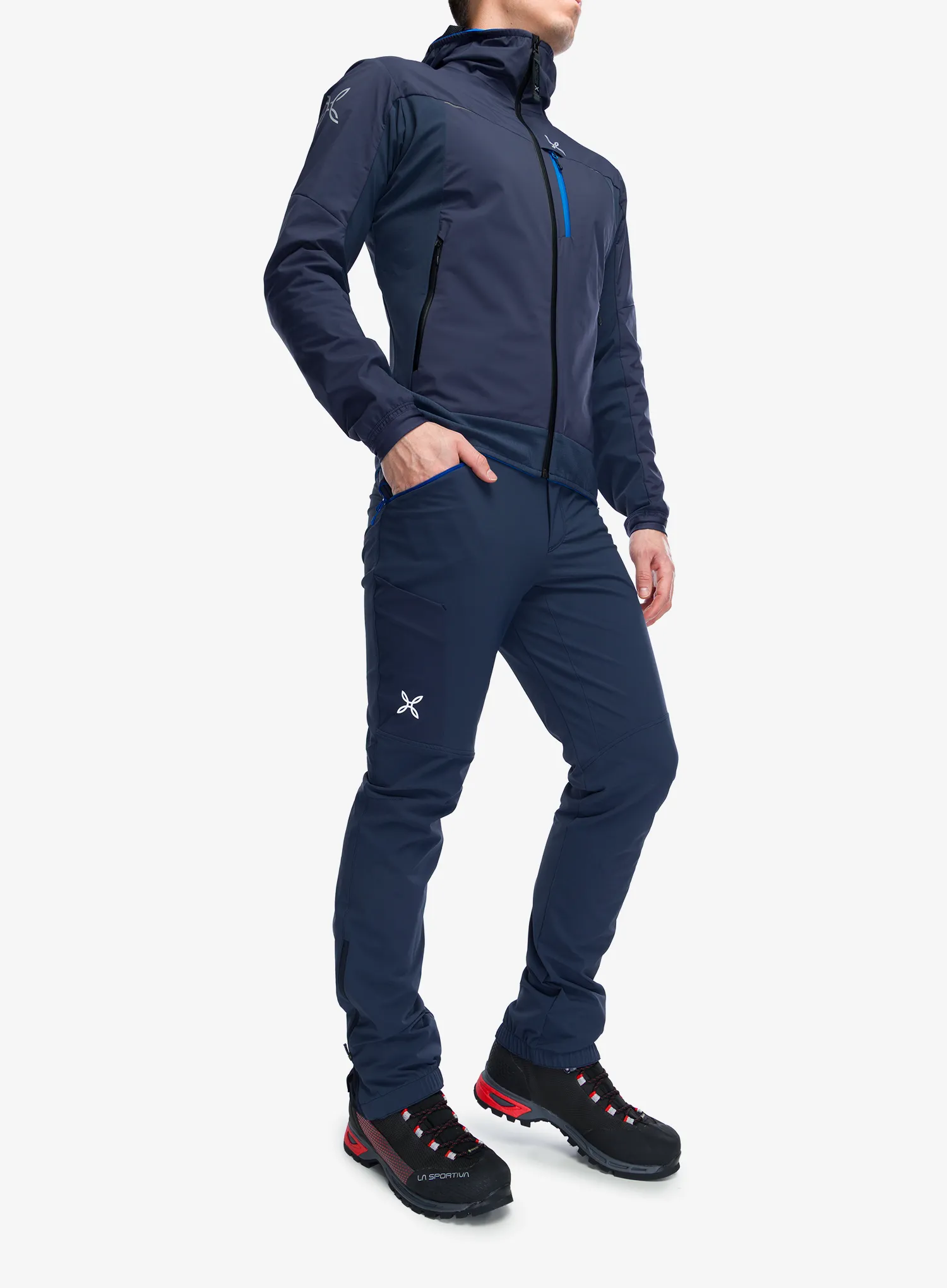 Softshellhose Montura Peak Pants - graphite blue/b.blue