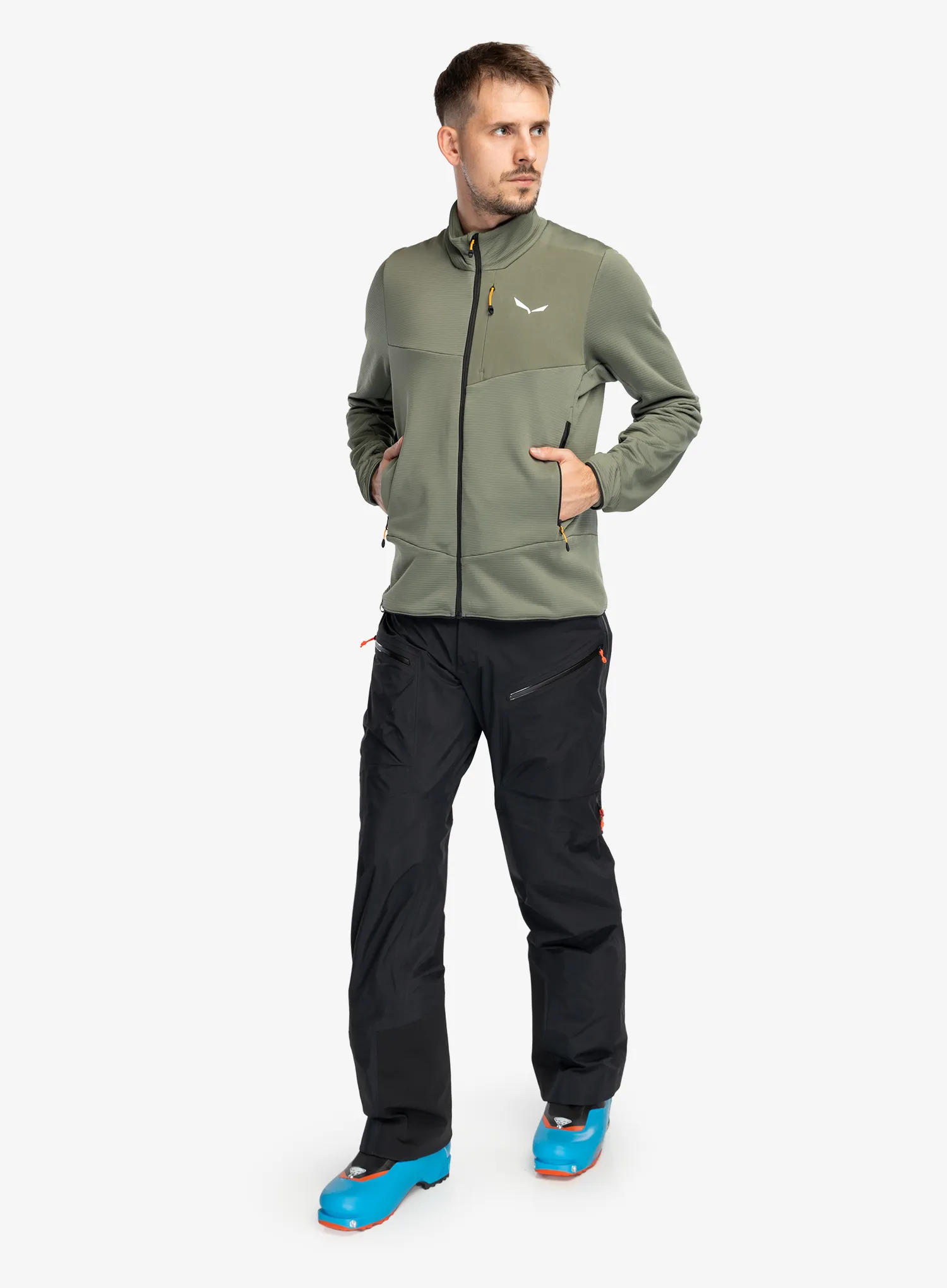 Skitourenhose Salewa Sella 3L PTX Pant - black out