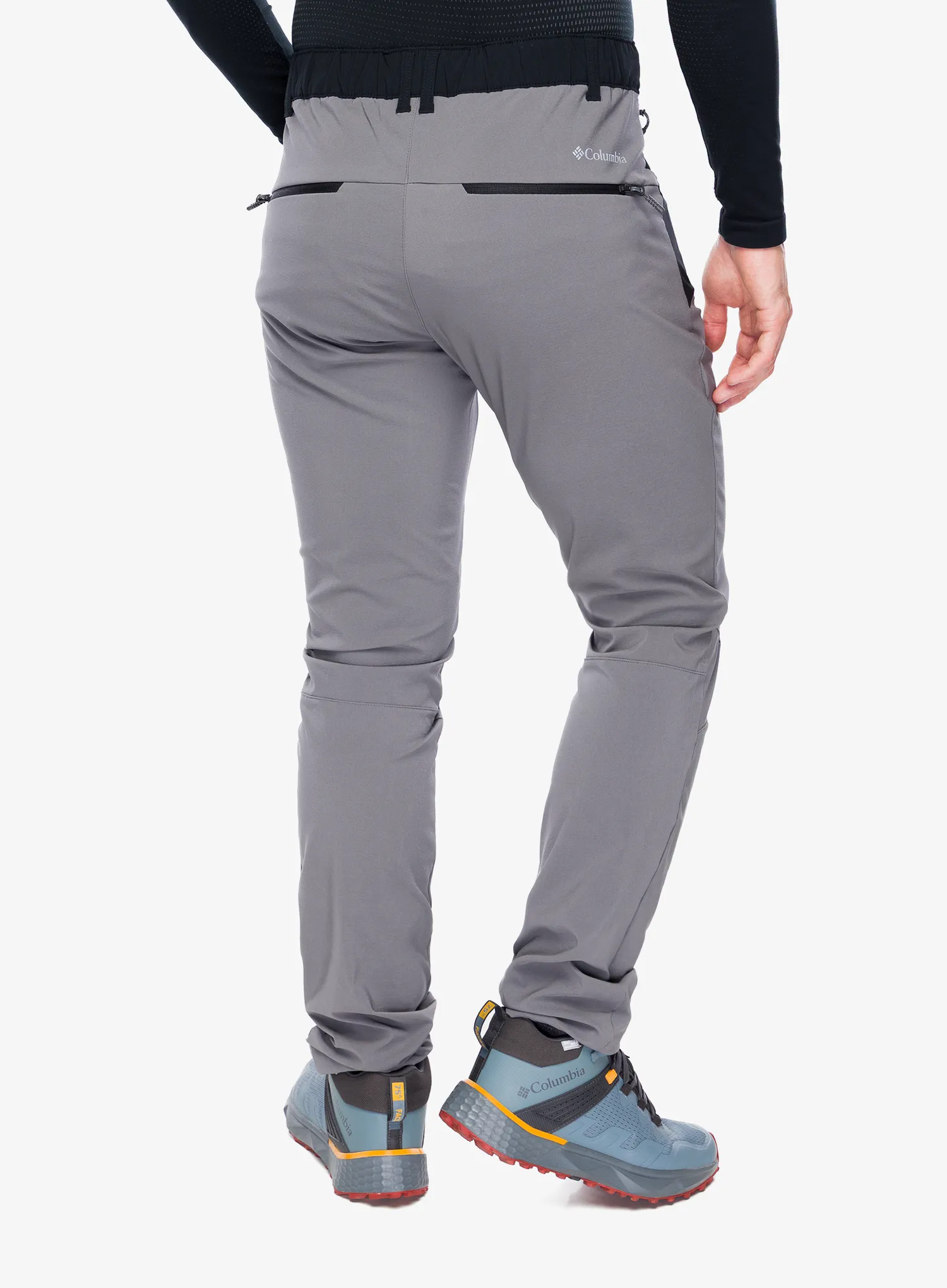 Softshellhose Columbia Tech Softshell Pant - grey/black