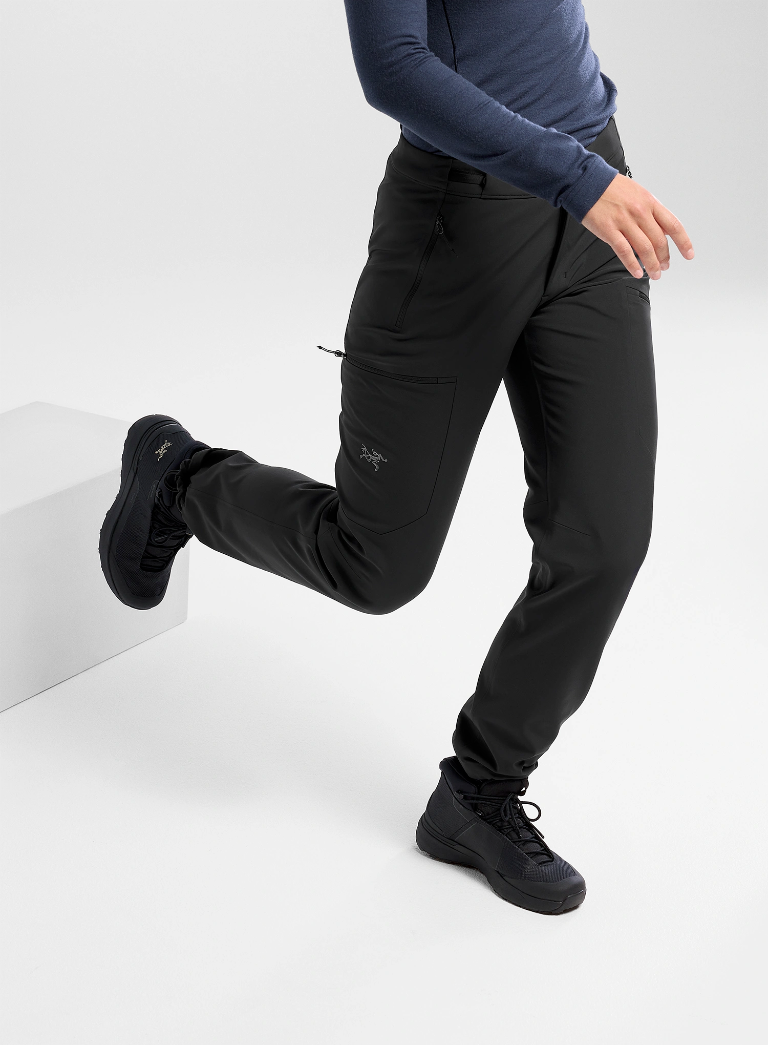 Softshellhose Damen Arcteryx Gamma MX Pant - blk