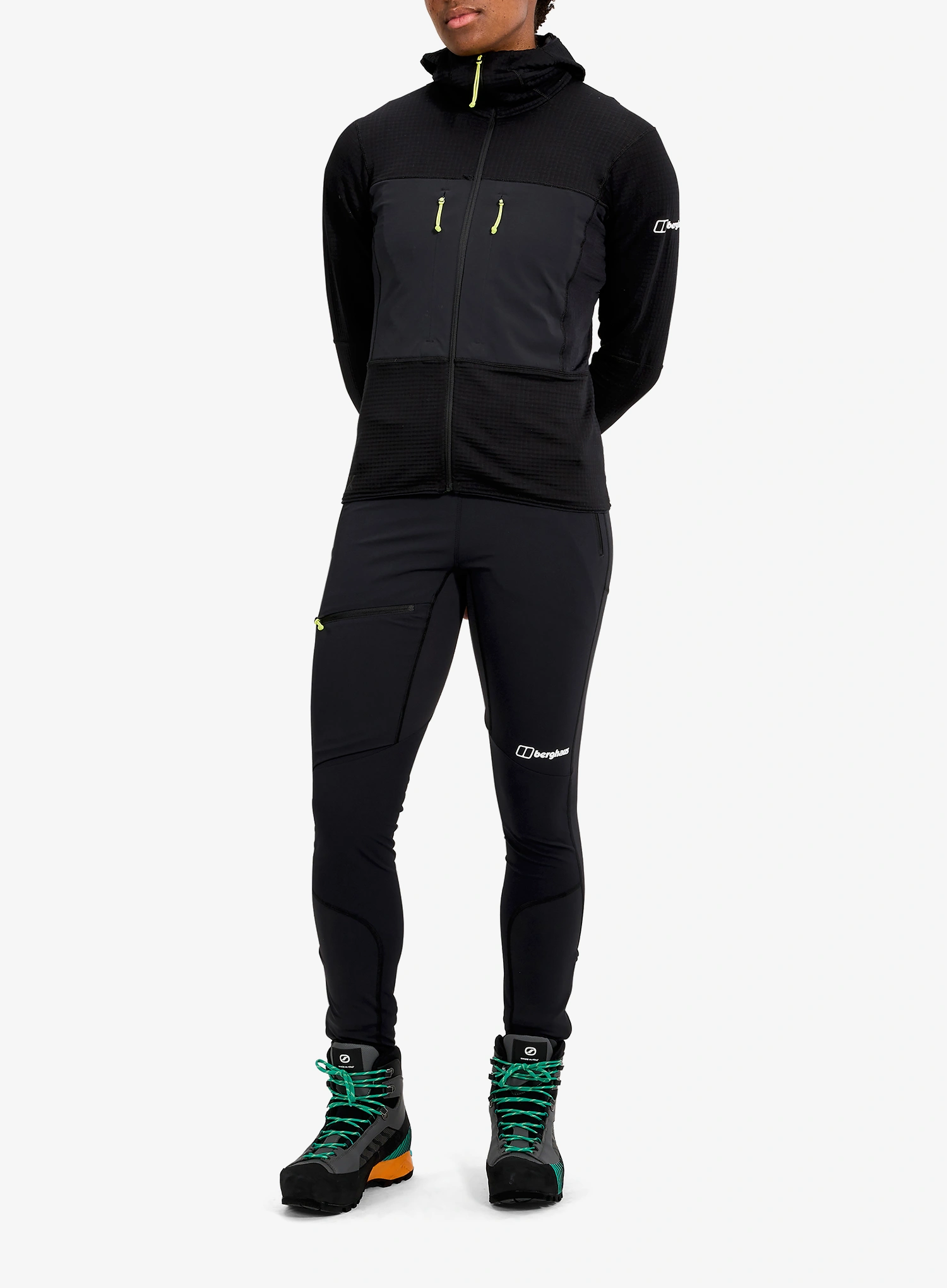 Softshellhose Damen Berghaus MTN Guide Alpine Legging - black