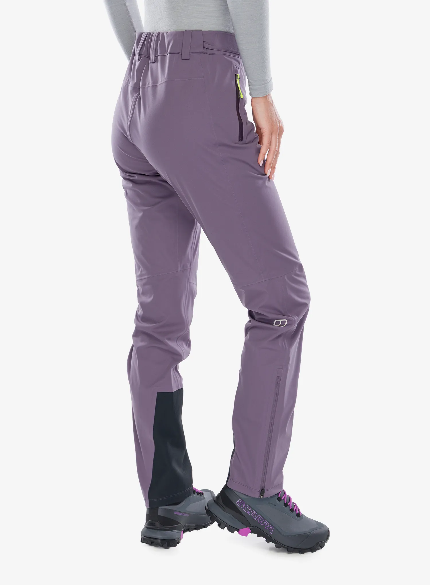 Softshellhose Damen Berghaus Ridge-Roamer 3L WP Softshell Pant - purple planet