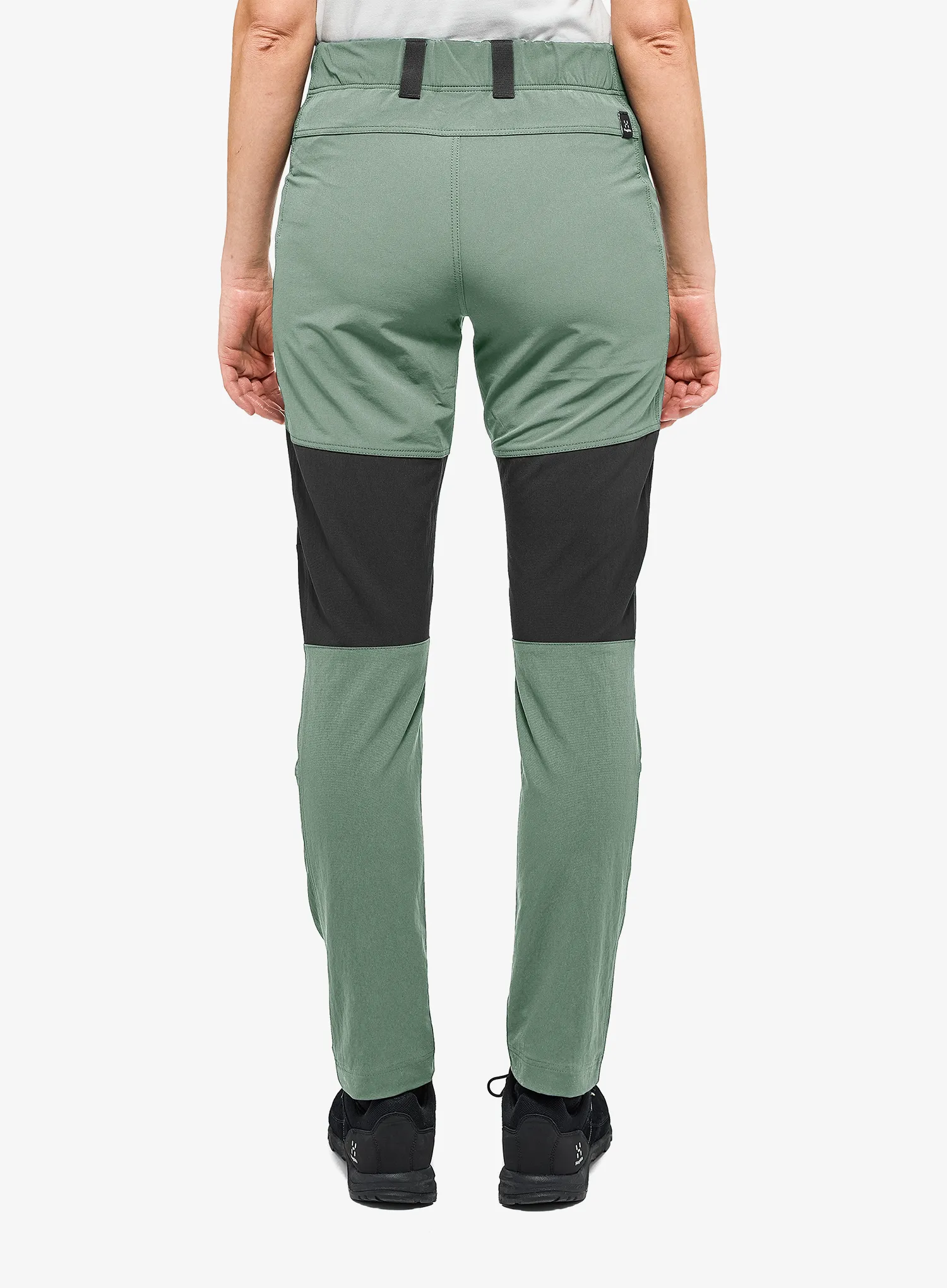 Softshellhose Damen Haglofs Mid Slim Pant - fjell green/true black