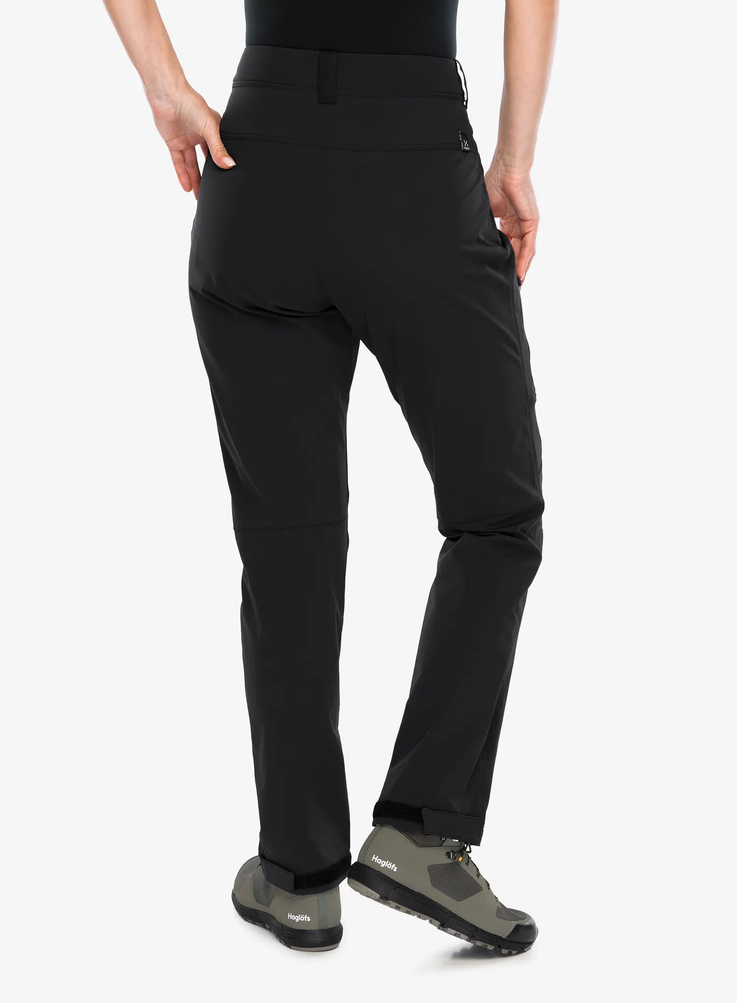Softshellhose Damen Haglofs Moran Softshell Standard Pant - true black