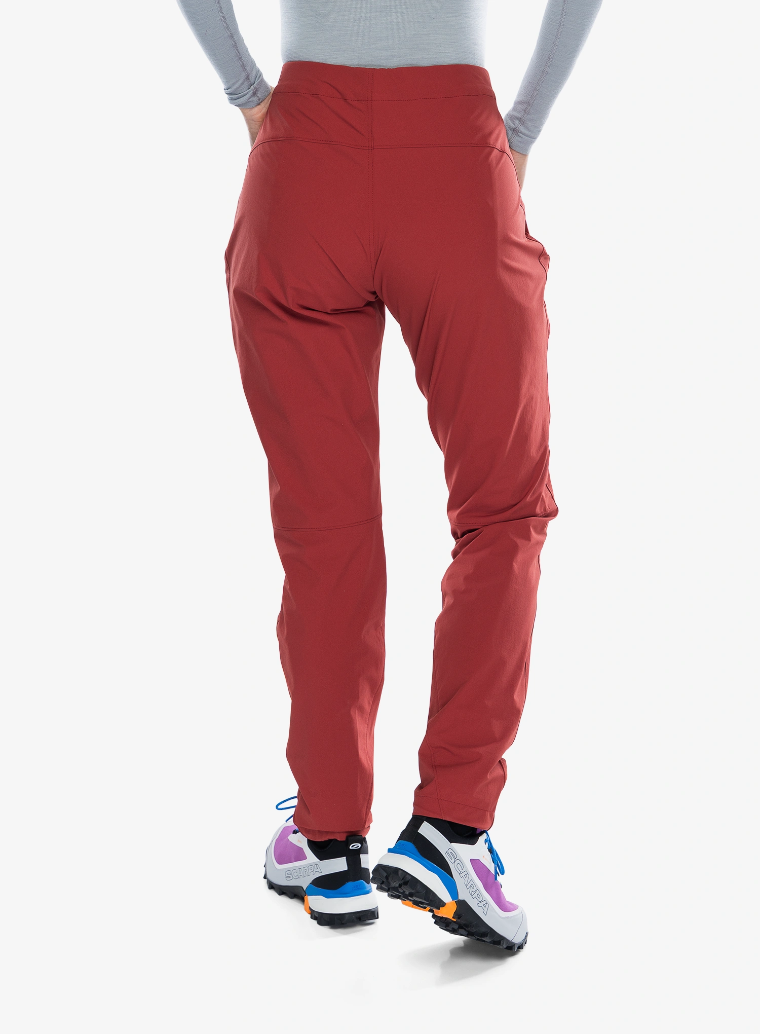 Softshellhose Damen Mountain Equipment Comici 2 Pant - merlot/chili