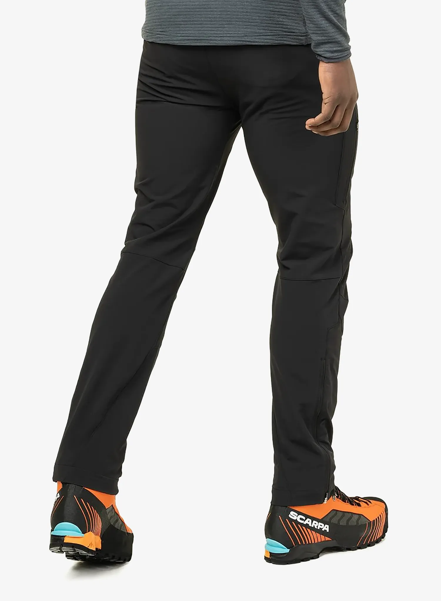 Softshellhose Mountain Equipment Ibex Mountain Pant -  black/black