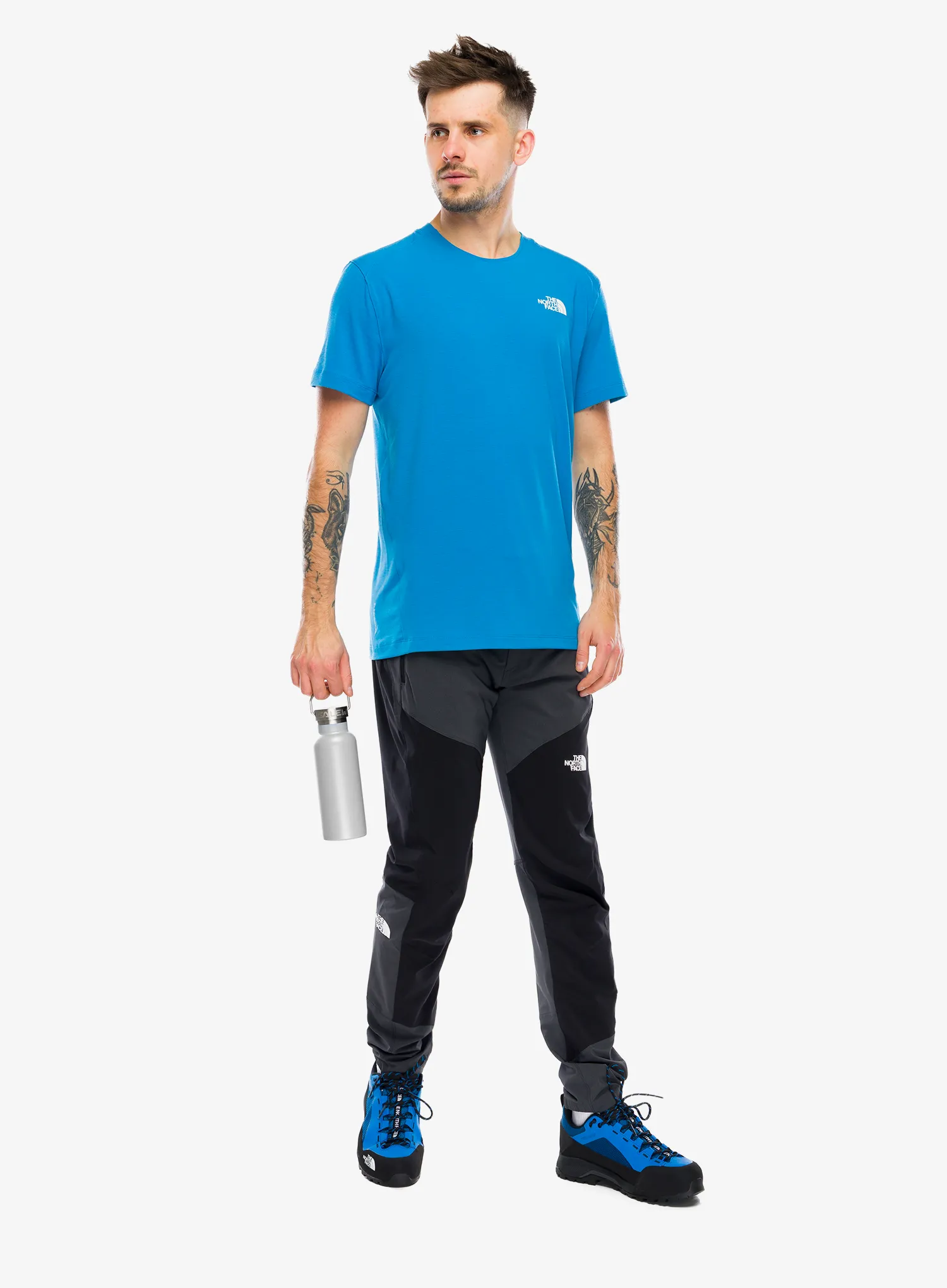 Hose The North Face Felik Slim Tapered Pant - asphalt grey/tnf black