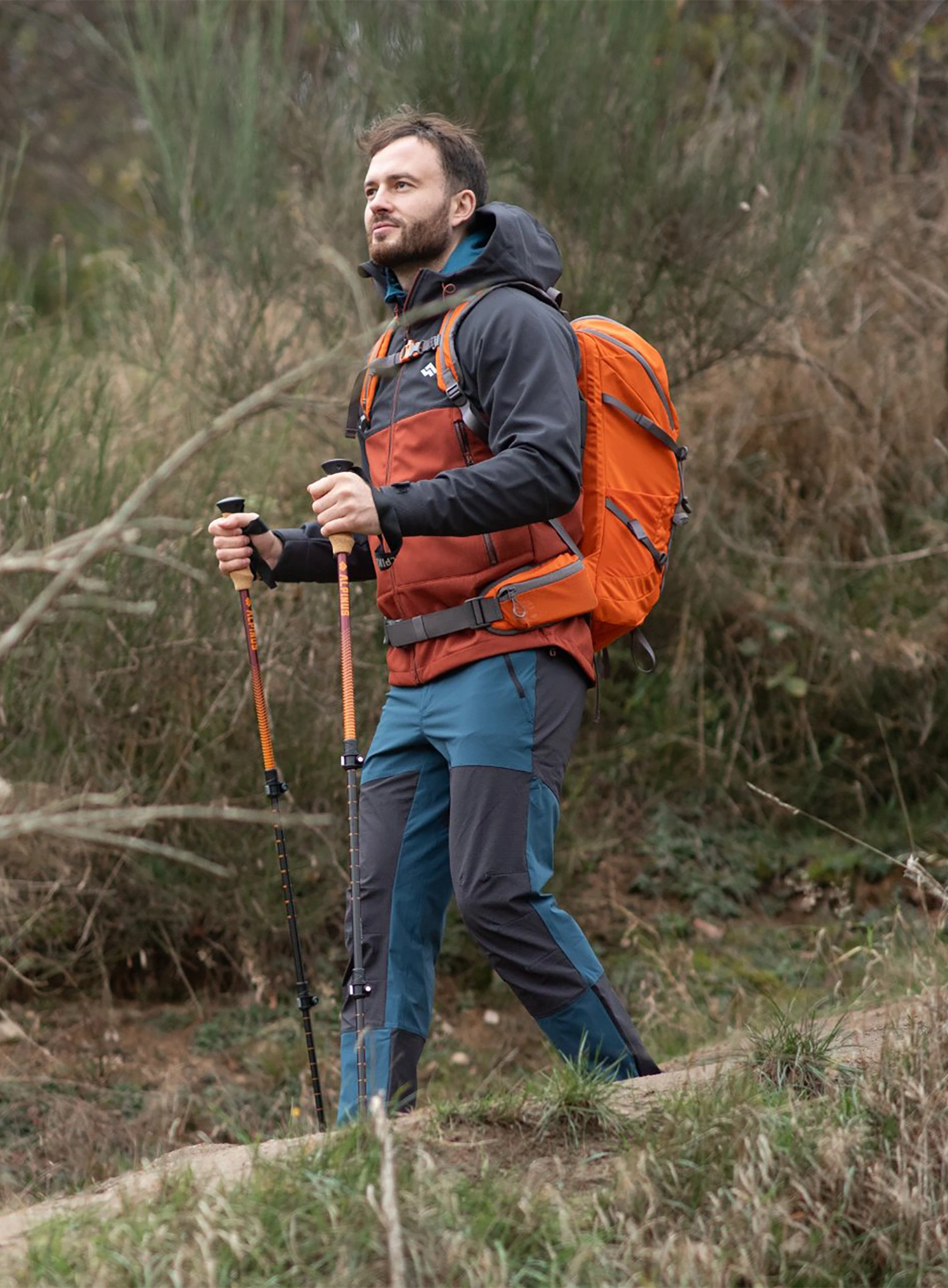 Trekkinghose Alpinus Dekan - navy