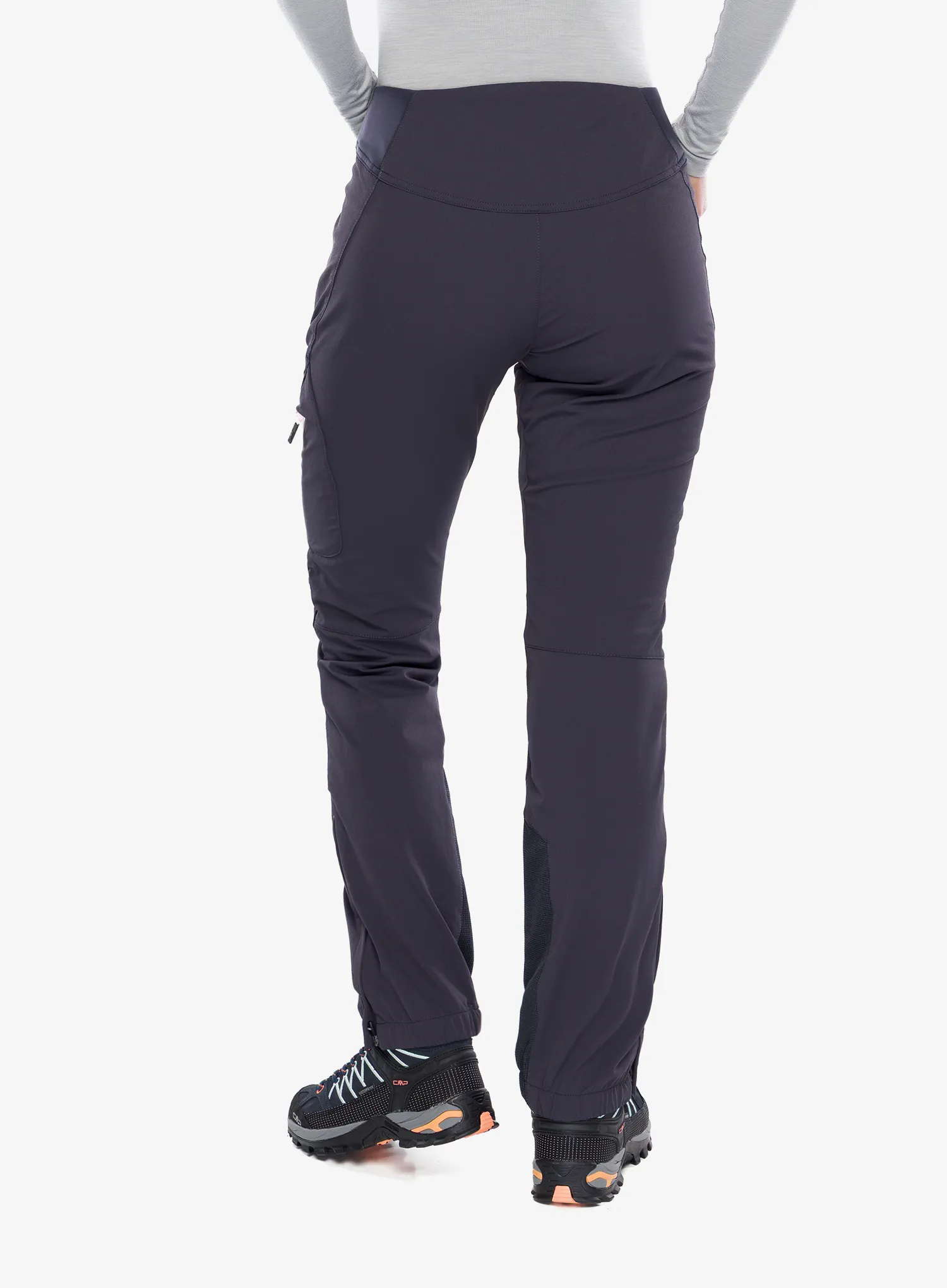 Trekkinghose Damen CMP Fonda Pant - antracite/pink