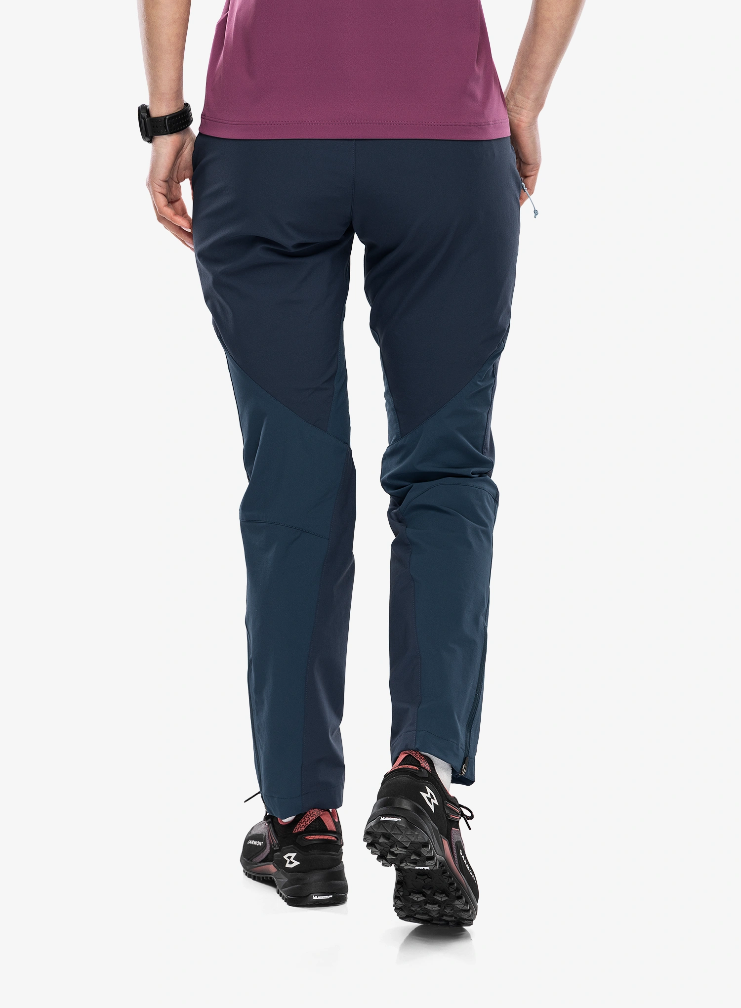 Trekkinghose Damen Rab Torque Mountain Pants - tempest blue/ ink