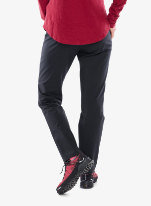 Trekkinghose Damen Salewa Puez DST Cargo Pants - black out