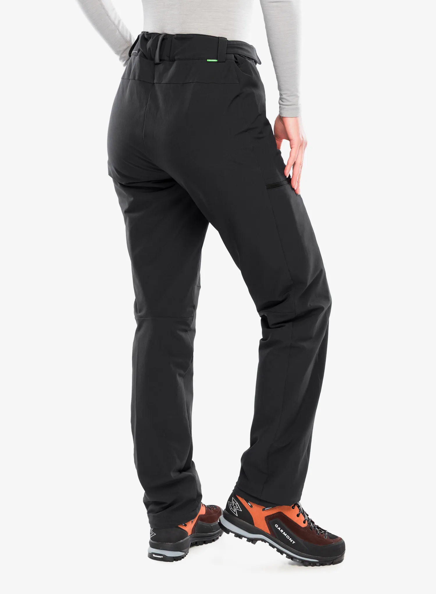 Trekkinghose Damen Vaude Skomer Winter Pants II - black